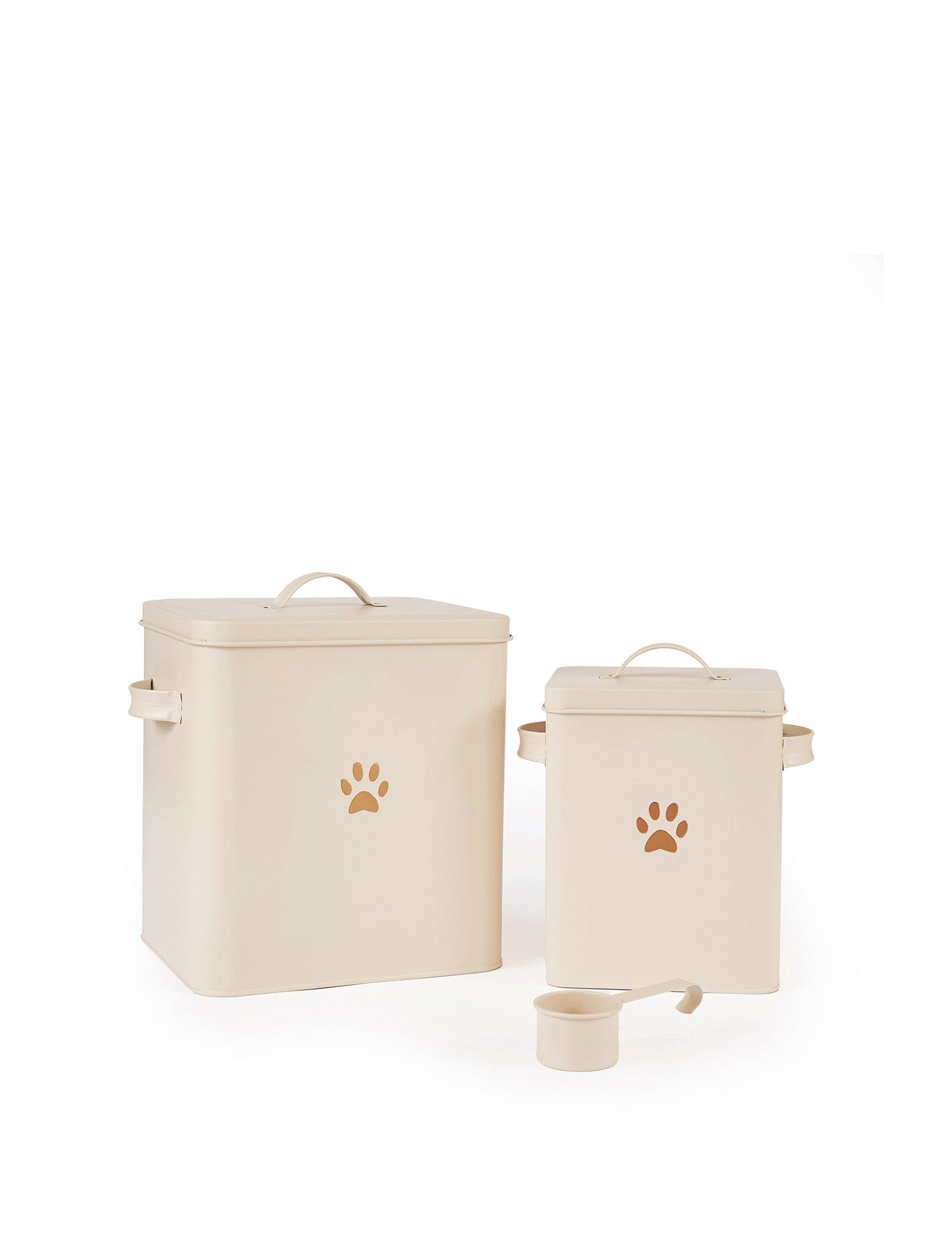 stillFront image of michelle-keegan-home-set-of-2-pet-treat-storage-with-scoop