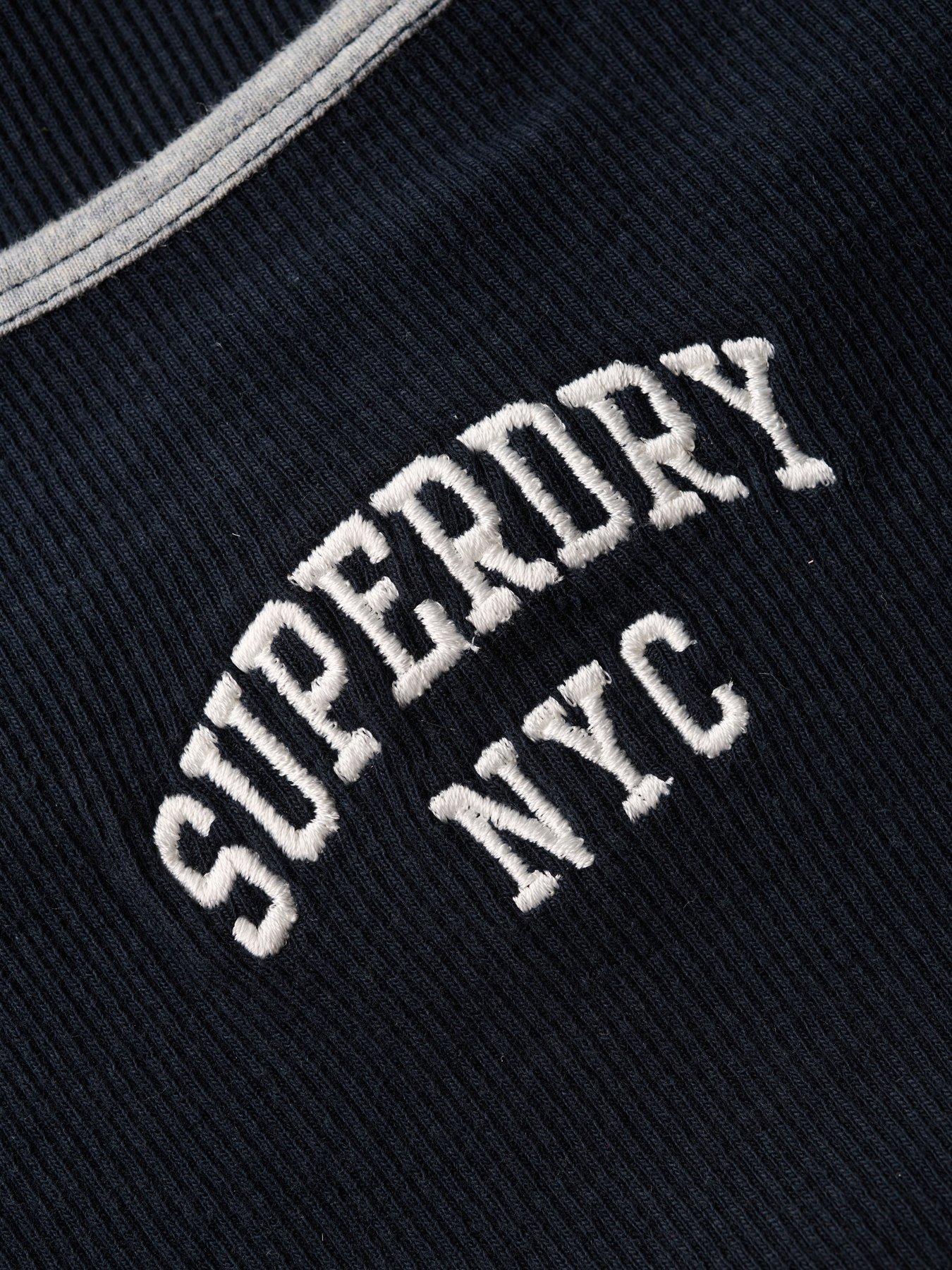 Image 5 of 5 of Superdry Athletic Essentials Cami Top - Black