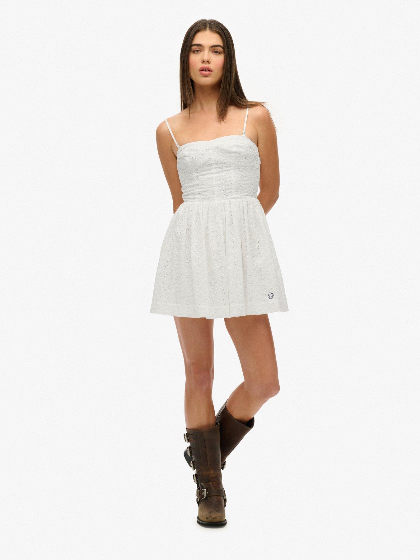 superdry-broderie-cami-mini-dress-white