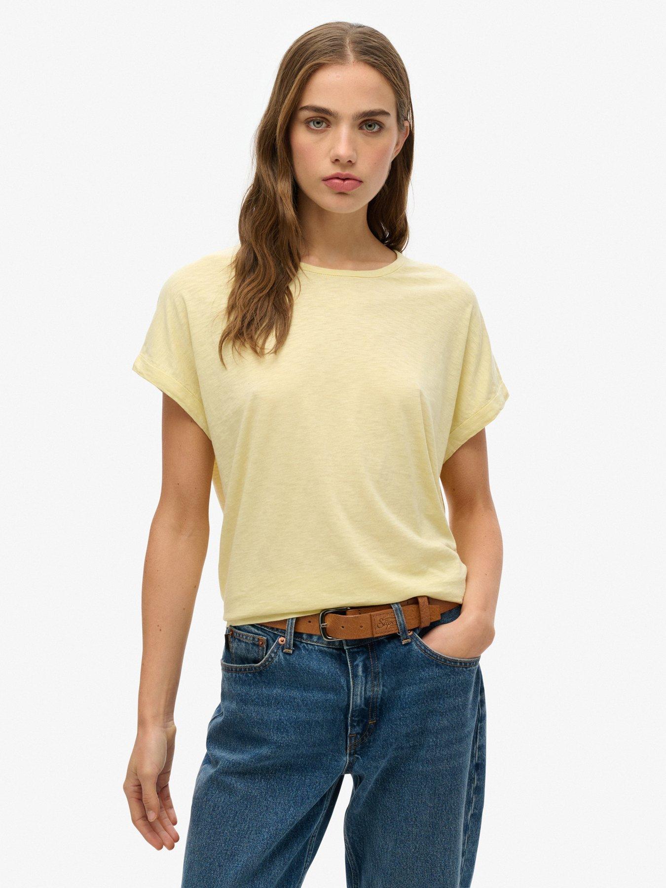 superdry-studios-loose-t-shirt-yellow