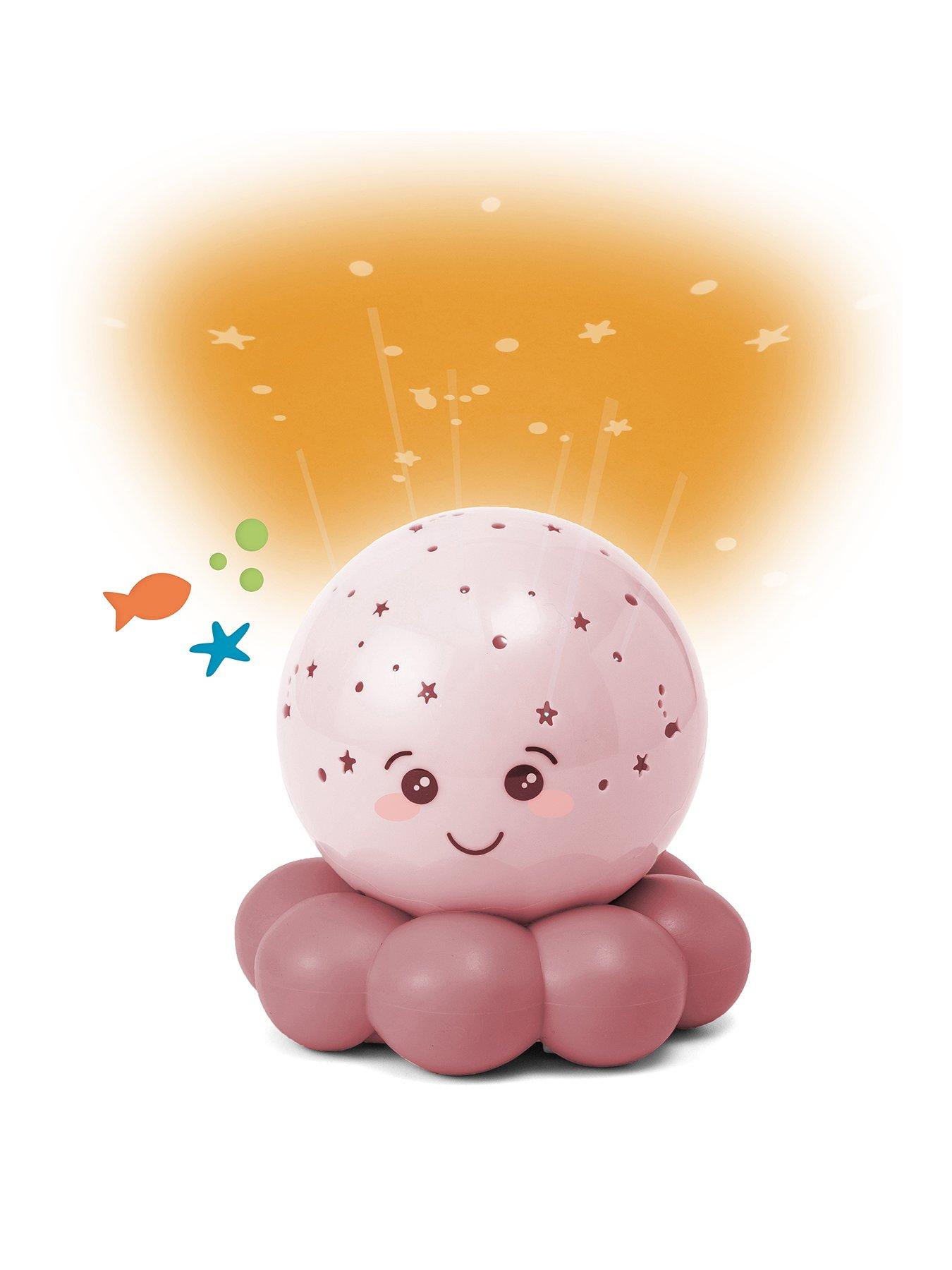 cloud.b Twinkles To Go Octo - Soft Pink Nightlight Projecter