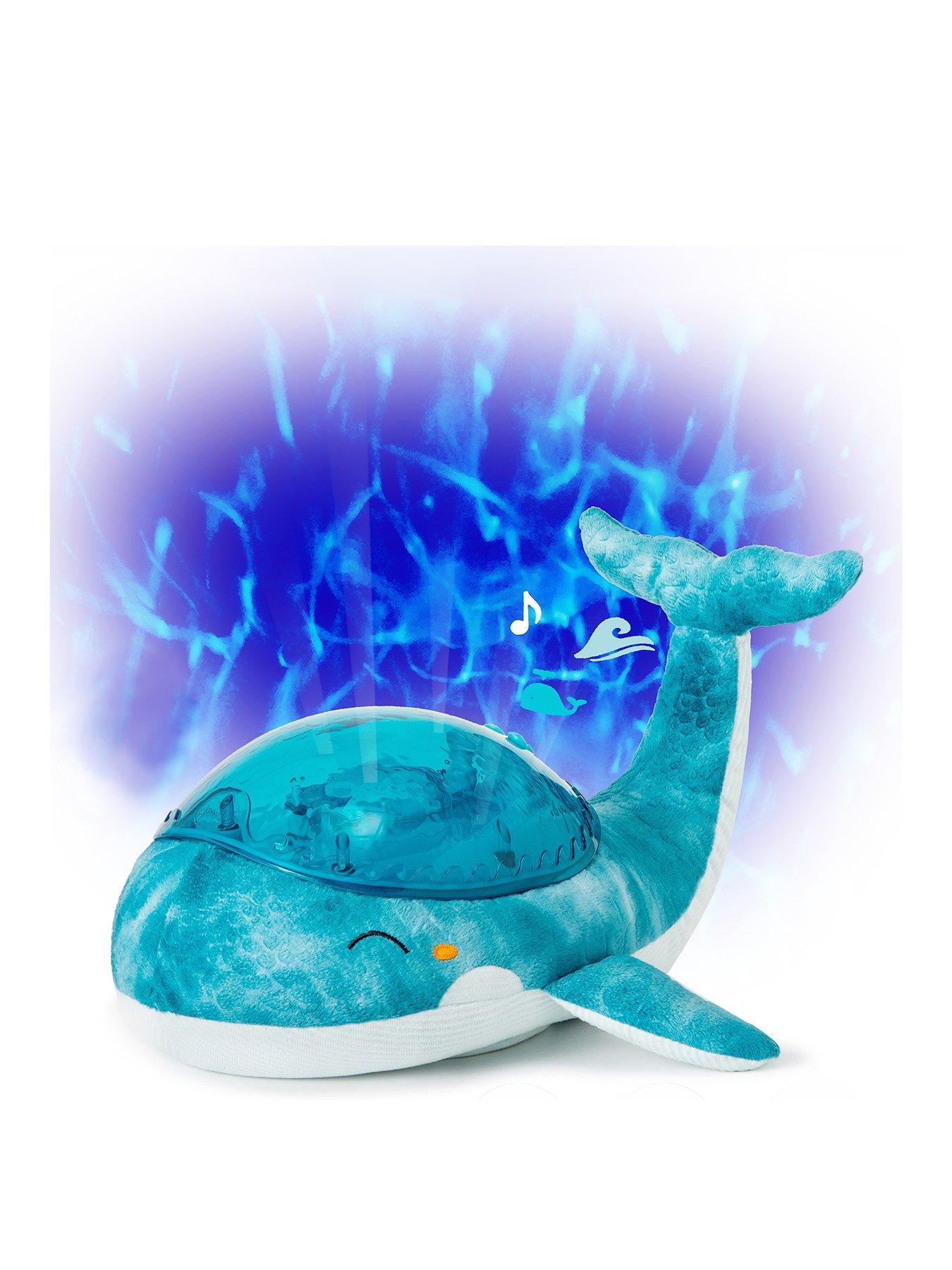 front image of cloudb-tranquil-whale-blue-usb-c-rechargeable