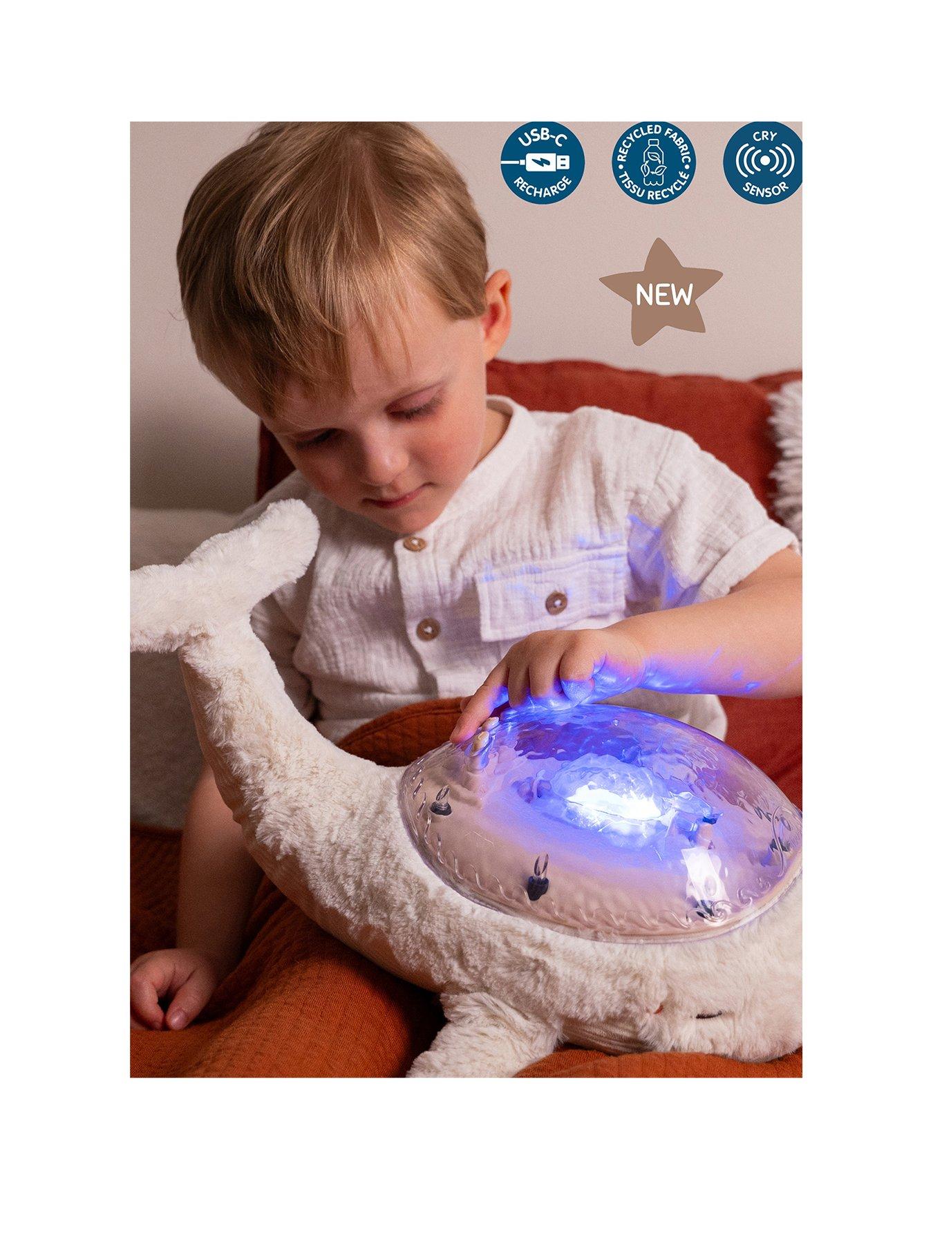 Image 2 of 6 of cloud.b Tranquil Whale&trade;&nbsp;- White Rechargeable Night Light