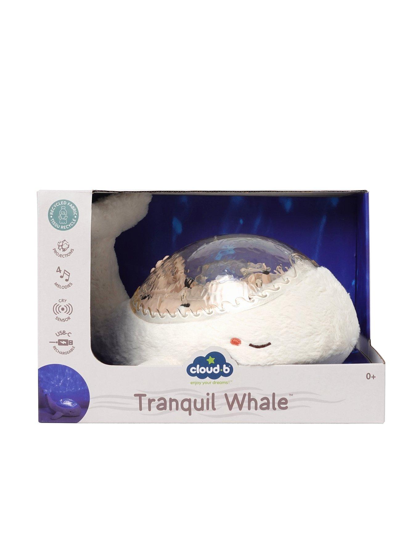 Image 4 of 6 of cloud.b Tranquil Whale&trade;&nbsp;- White Rechargeable Night Light