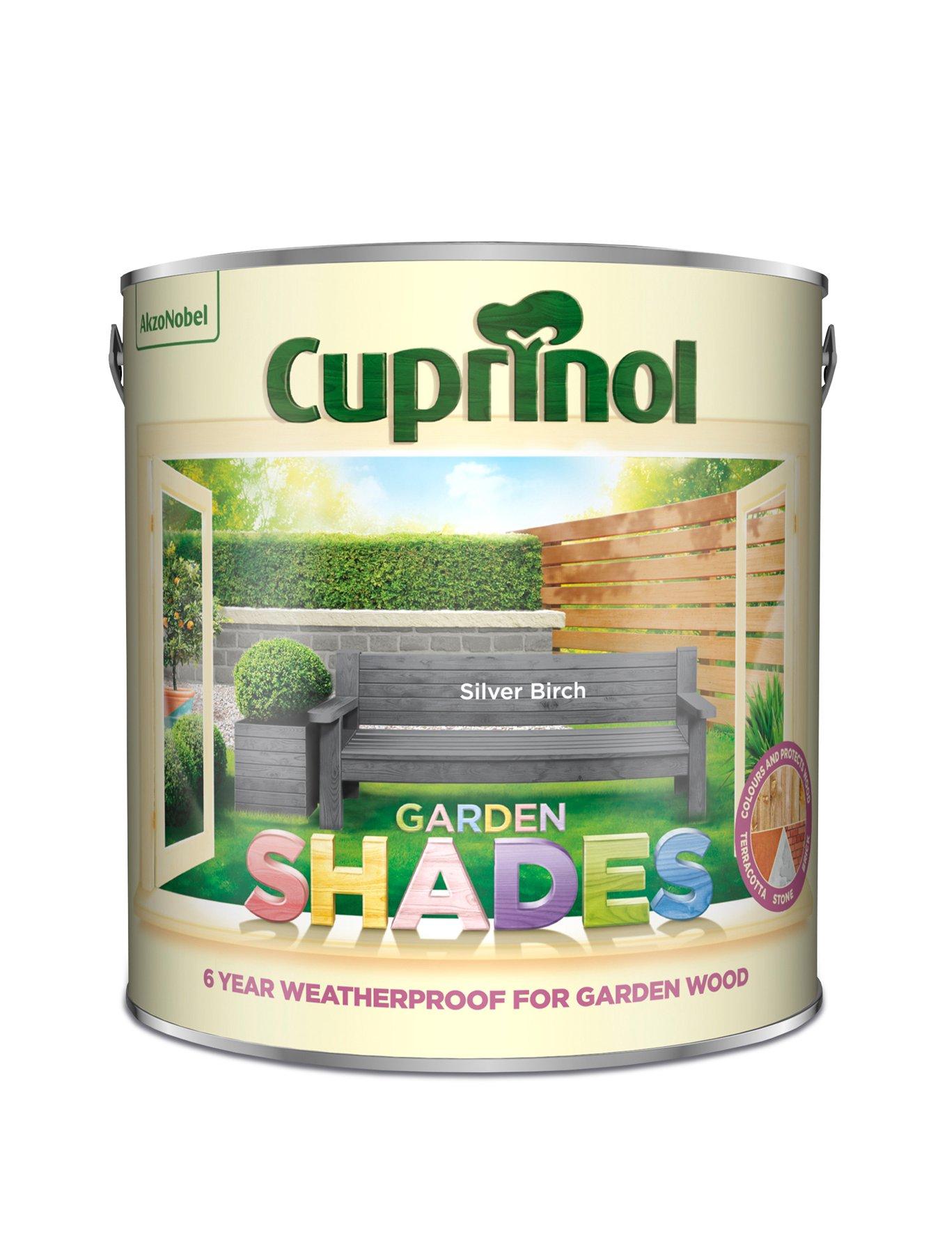  image of cuprinol-garden-paint-shades-silver-birch-25l