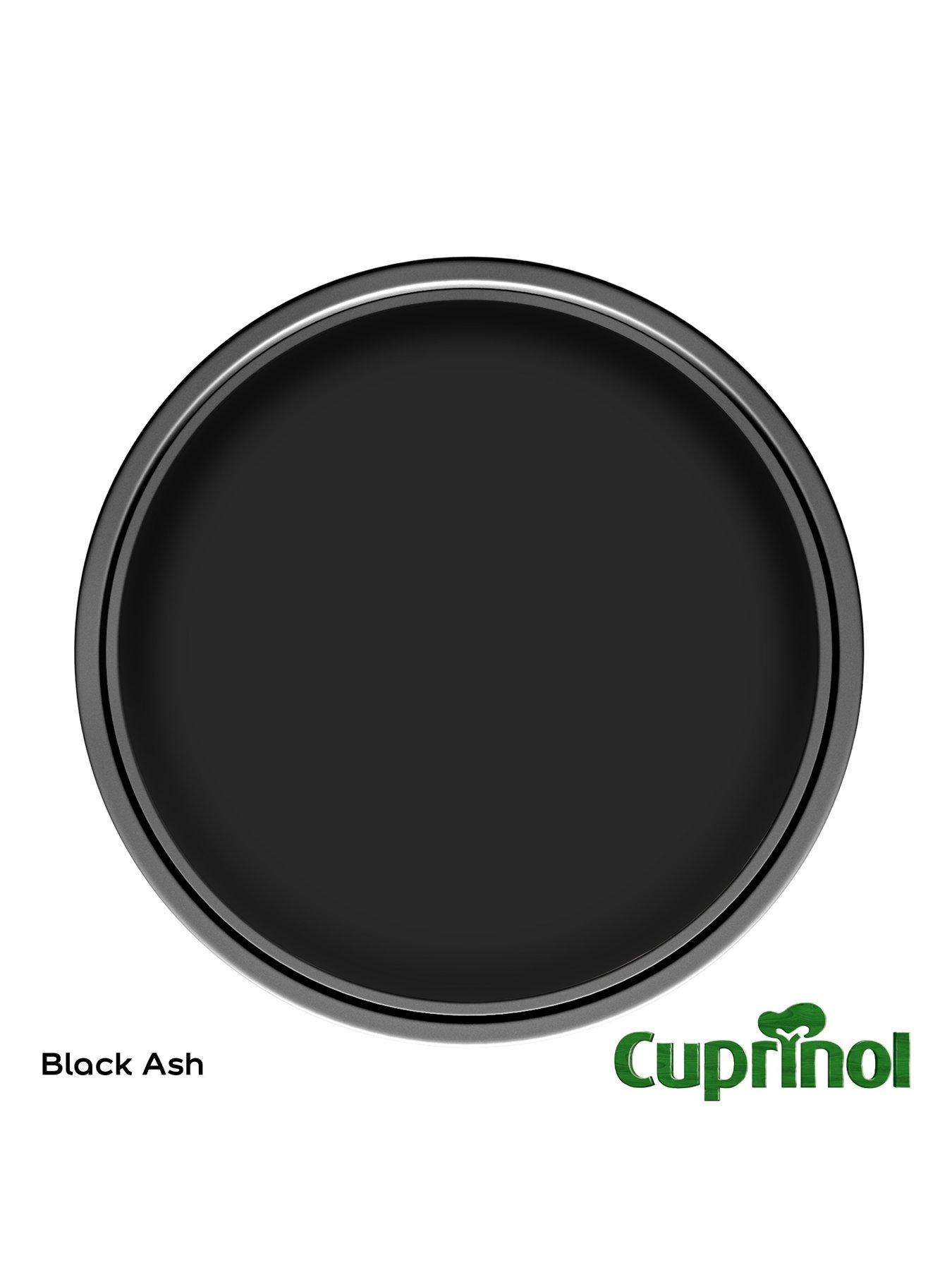  image of cuprinol-garden-paint-shades-black-ash-25l