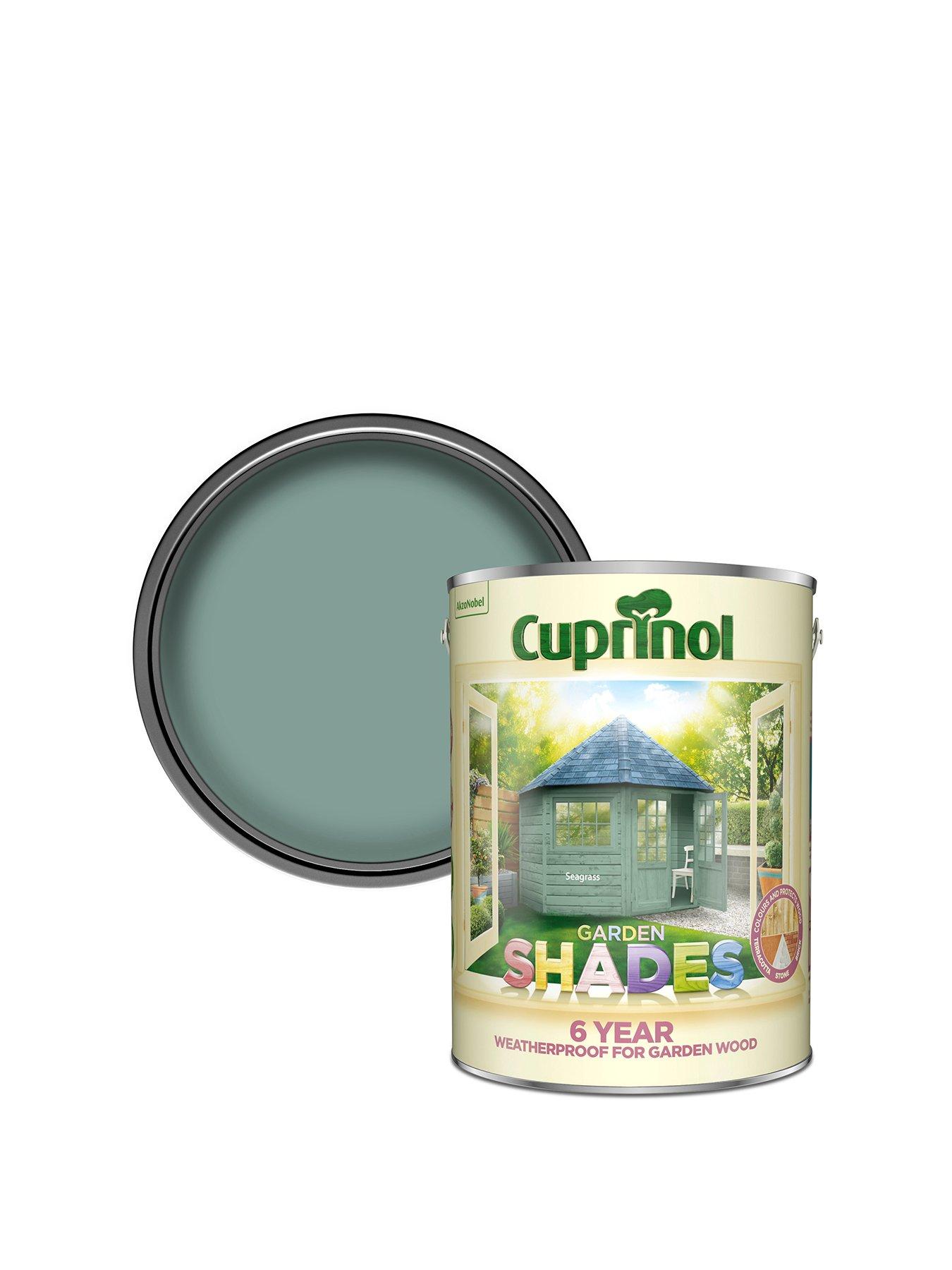 Image 2 of 7 of Cuprinol Garden&nbsp;Paint - Shades Seagrass&nbsp;