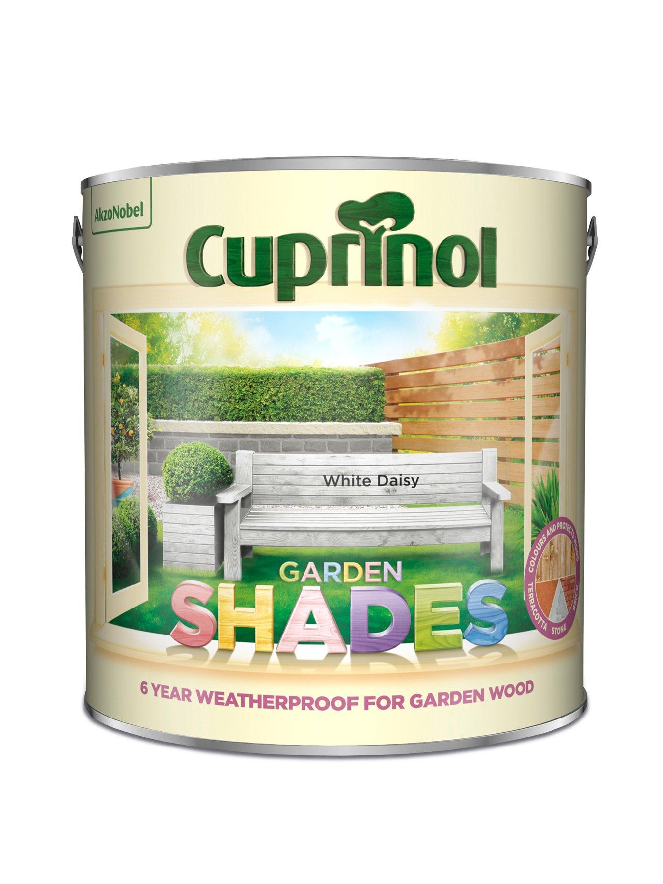 Image 3 of 7 of Cuprinol Garden Paint - Shades White Daisy 2.5L