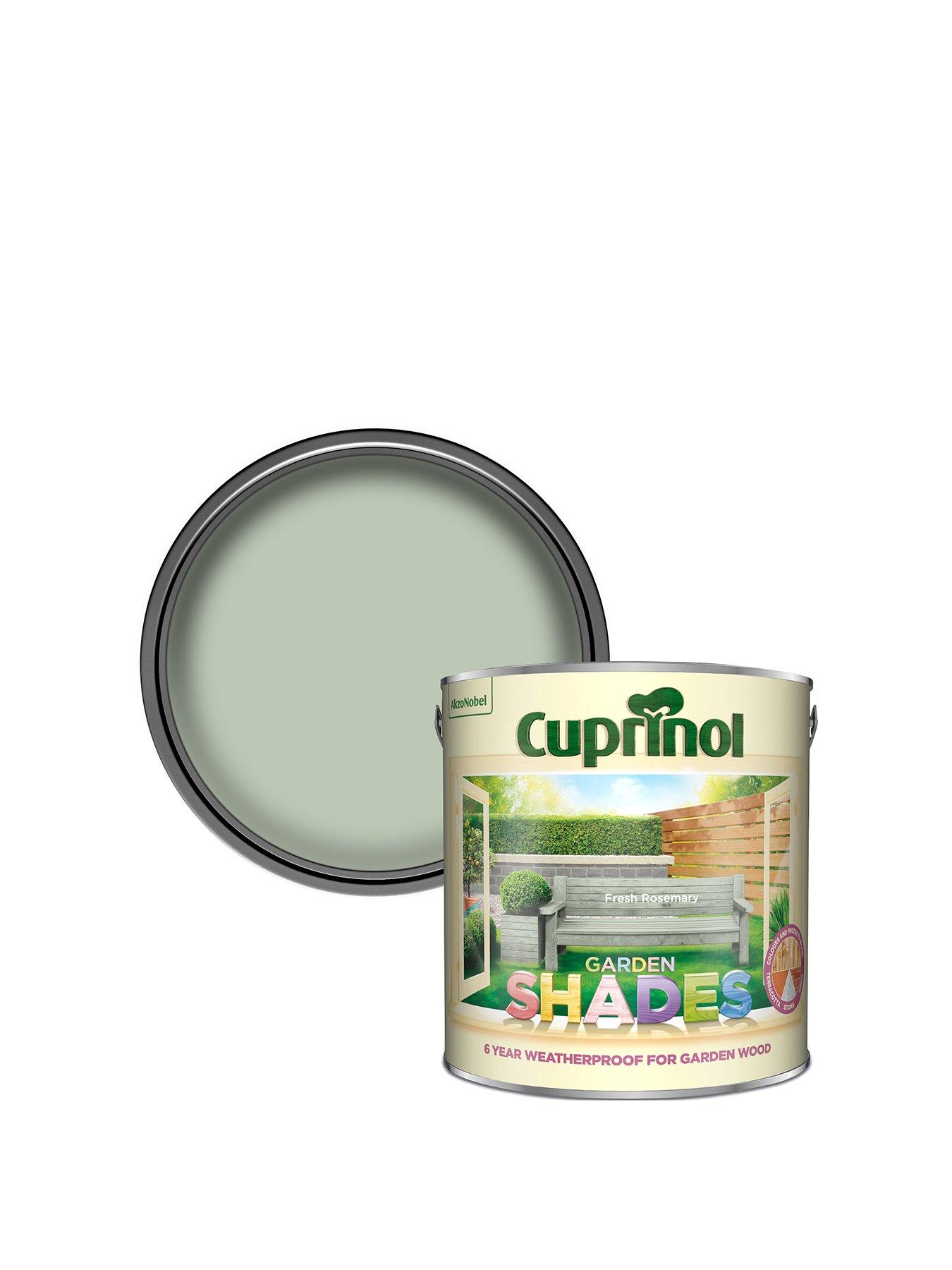 Image 2 of 7 of Cuprinol Garden Paint - Shades Fresh Rosemary 2.5L