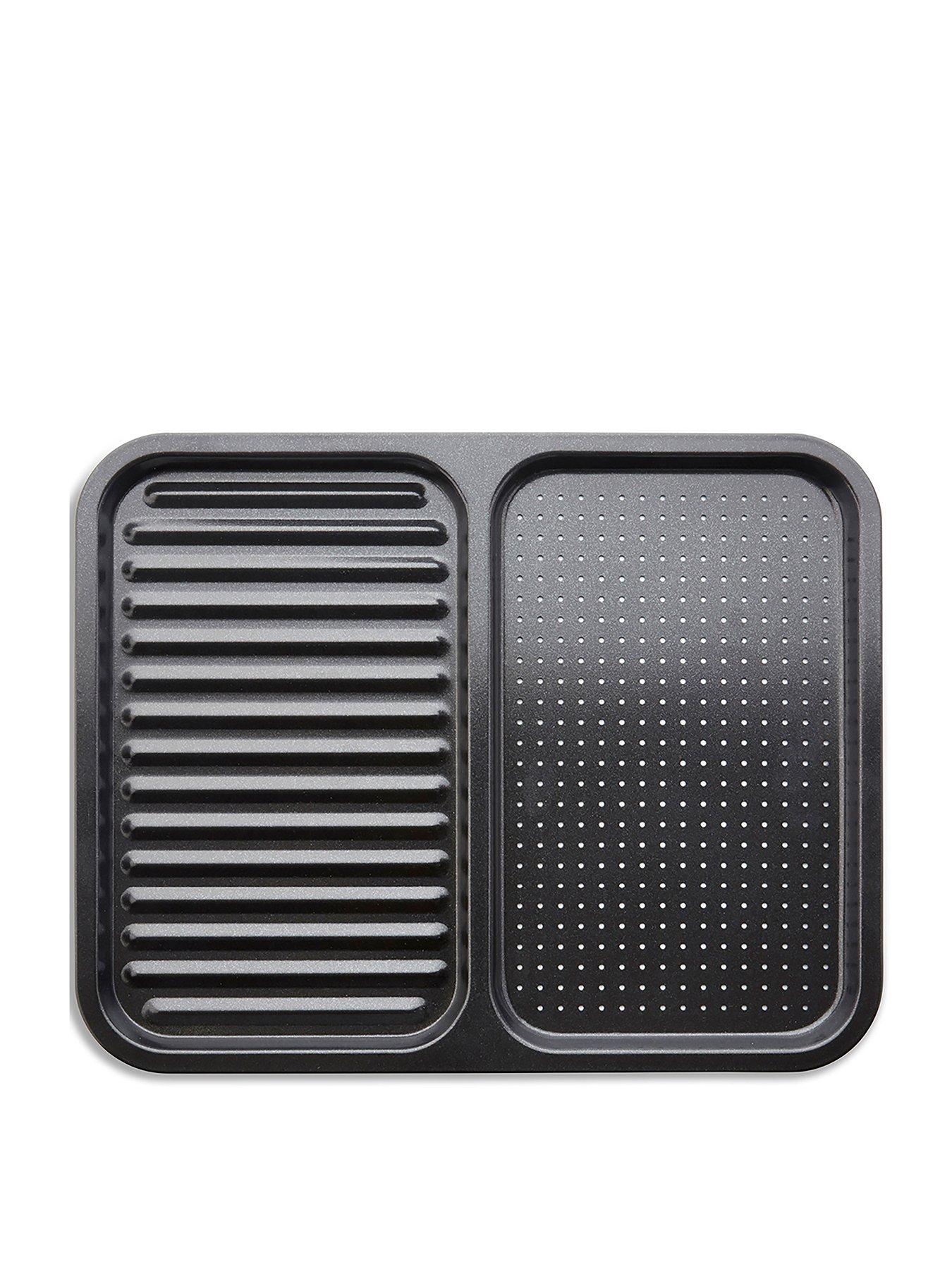 front image of tower-precision-plus-divided-crispier-tray