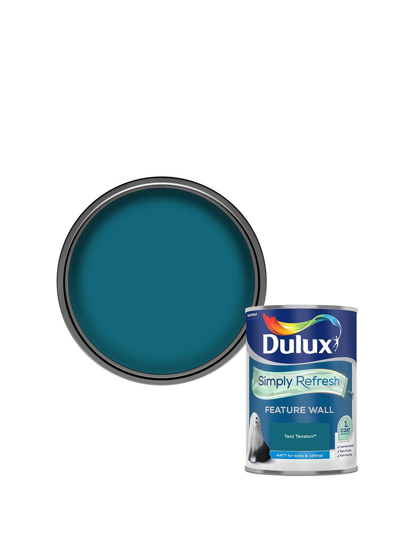 Dulux S/r One Coat F/wall Teal Tensio 1.25l