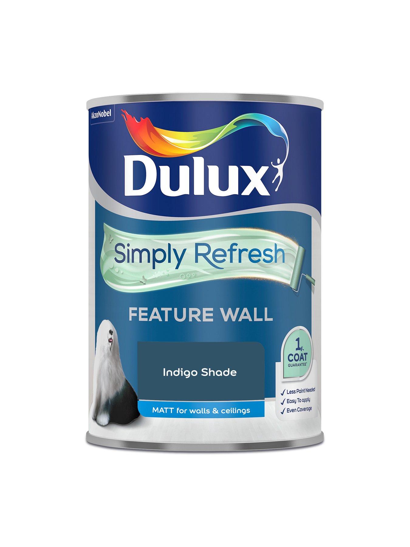 Image 2 of 6 of Dulux S/r One Coat F/wall Indigo Shad 1.25l