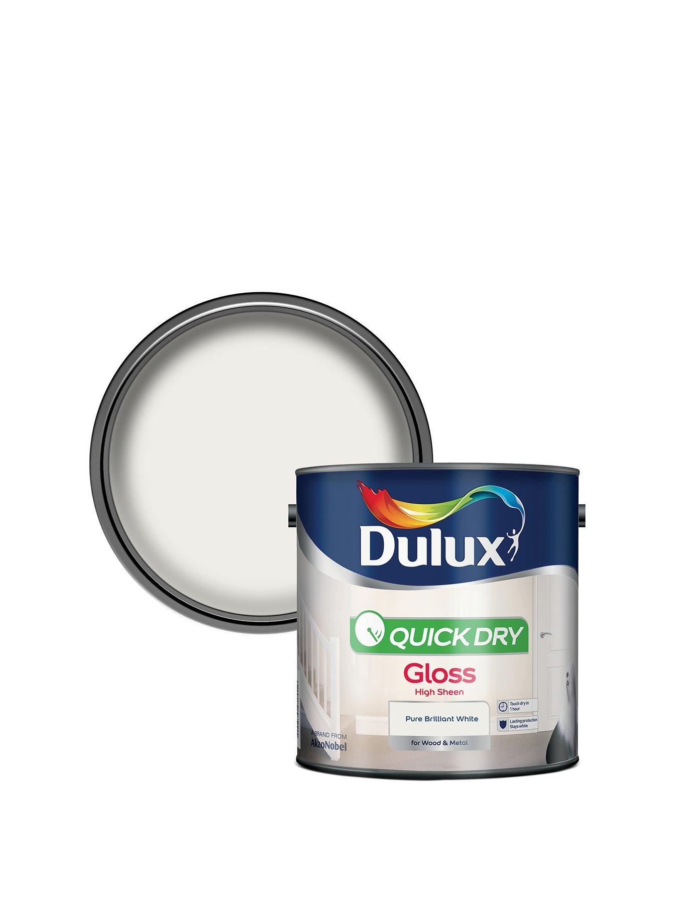 Dulux Quick Dry Gloss Pure Brilliant White 2.5l
