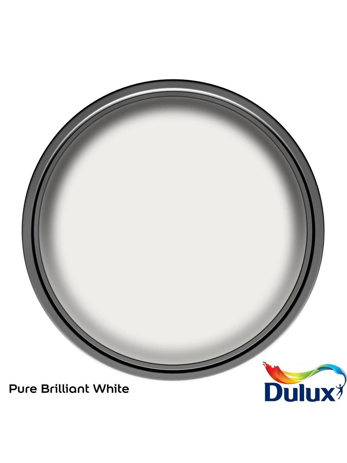  image of dulux-quick-dry-gloss-pure-brilliant-white-25l