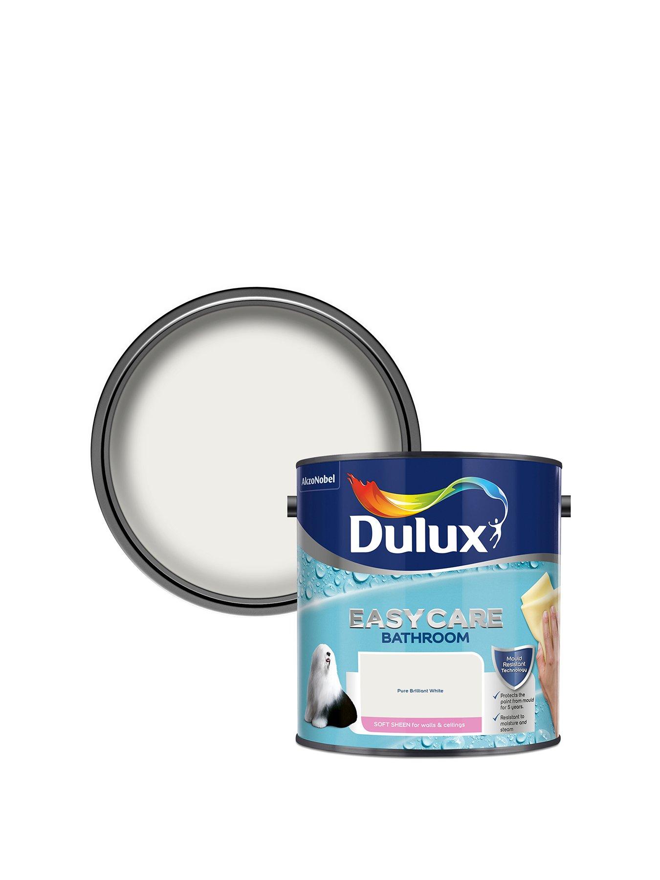 Dulux Easycare Bathroom Pure Brilliant White 2.5l