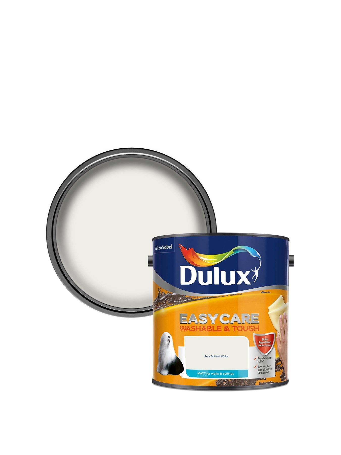Image 2 of 7 of Dulux Dulux Easycare Washable & Tough Matt Pure Brilliant White 2.5l