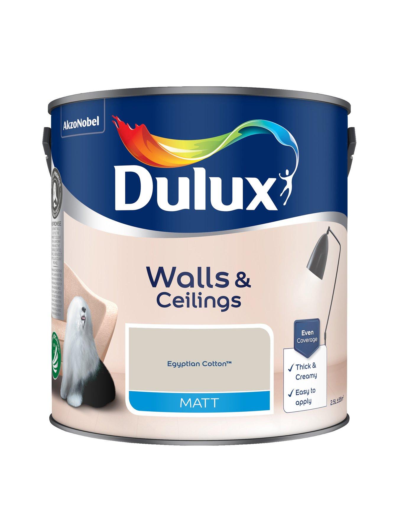 Image 2 of 6 of Dulux Matt Egyptian Cotton 2.5l