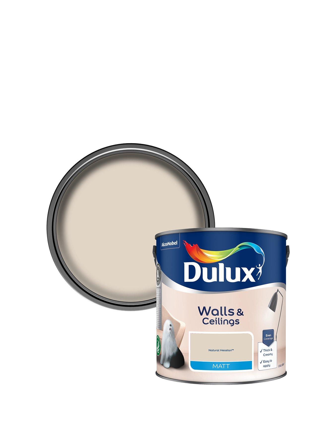 Image 2 of 7 of Dulux Matt Natural Hessian 2.5l
