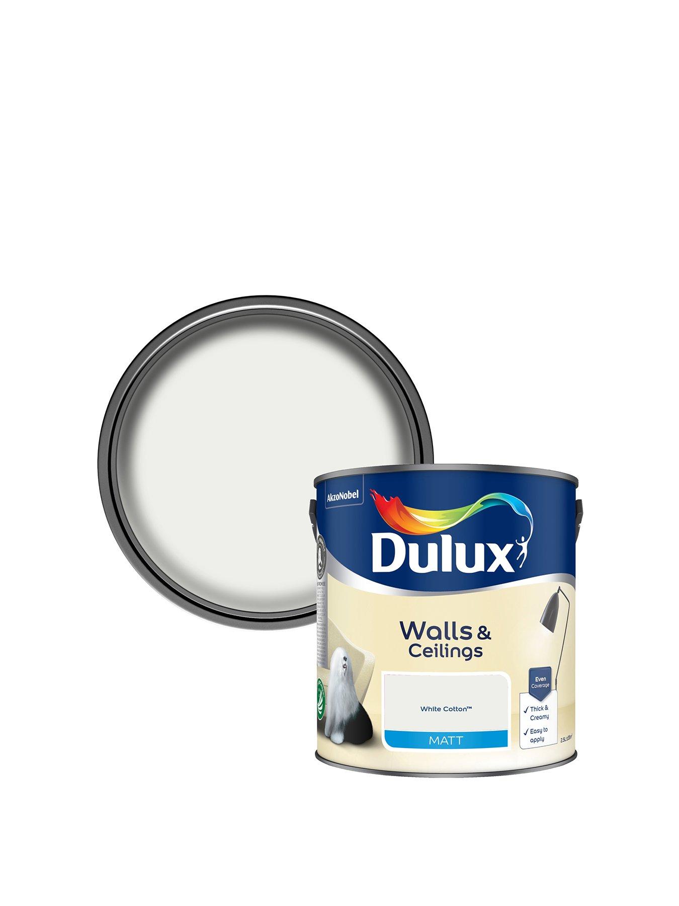 Dulux Matt White Cotton 2.5l