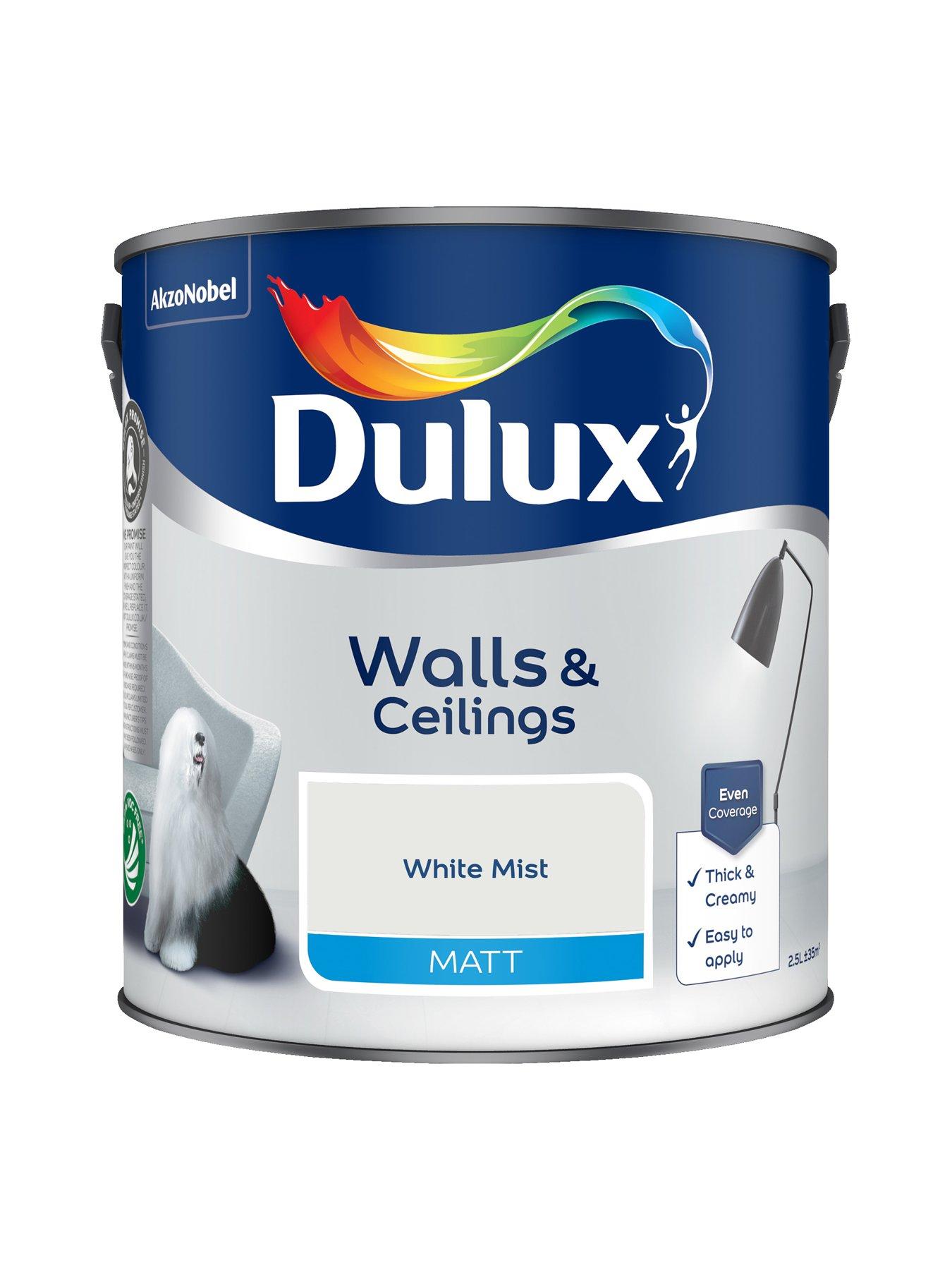 Image 3 of 7 of Dulux Matt White Mist 2.5l