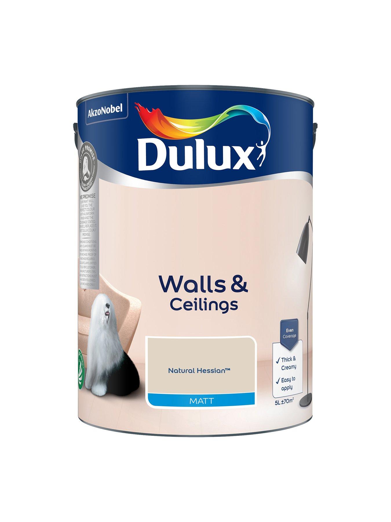 Image 2 of 6 of Dulux Matt Natural Hessian 5l
