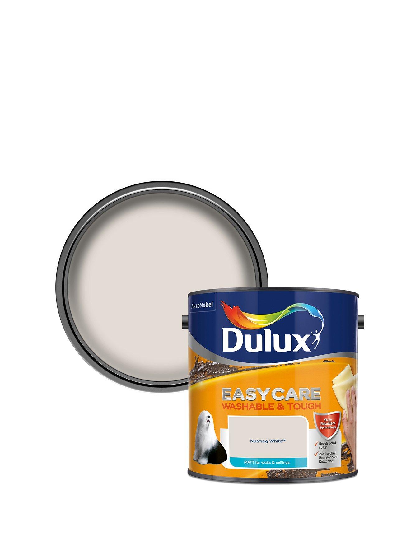 Image 1 of 6 of Dulux Easycare W&amp;t Matt Nutmeg White 2.5l