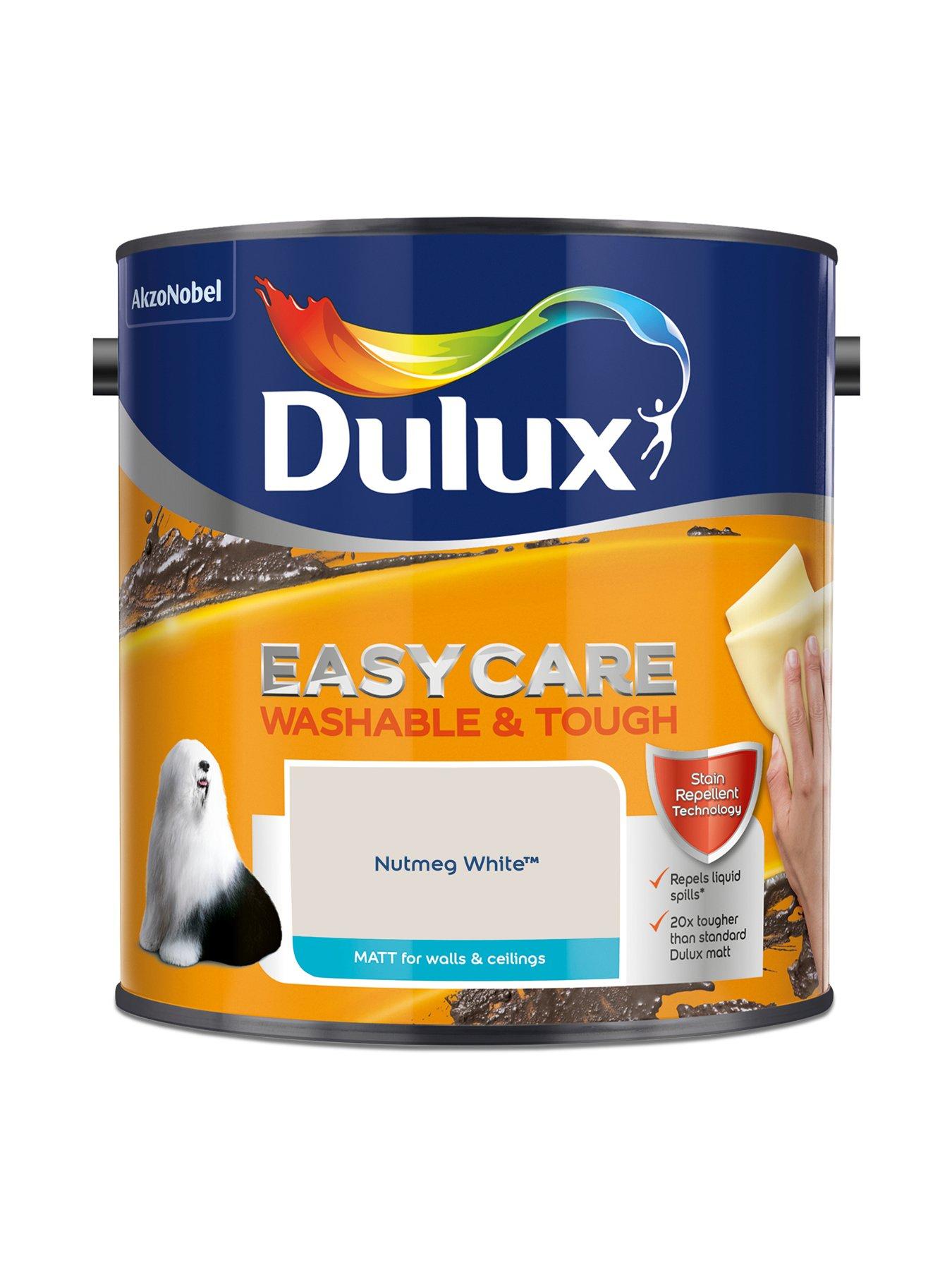 Image 2 of 6 of Dulux Easycare W&amp;t Matt Nutmeg White 2.5l
