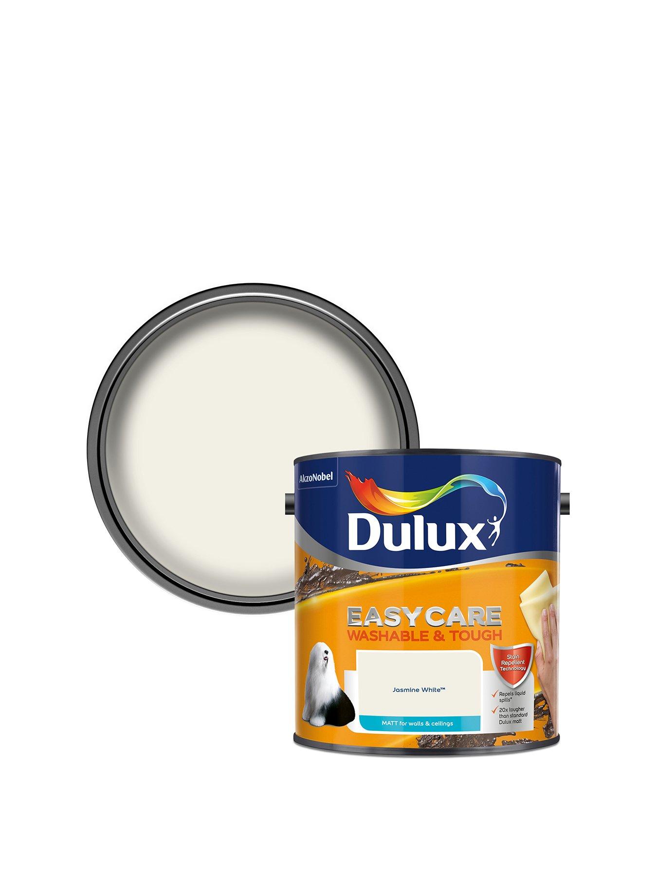 Image 2 of 7 of Dulux Easycare W&t Matt Jasmine White 2.5l