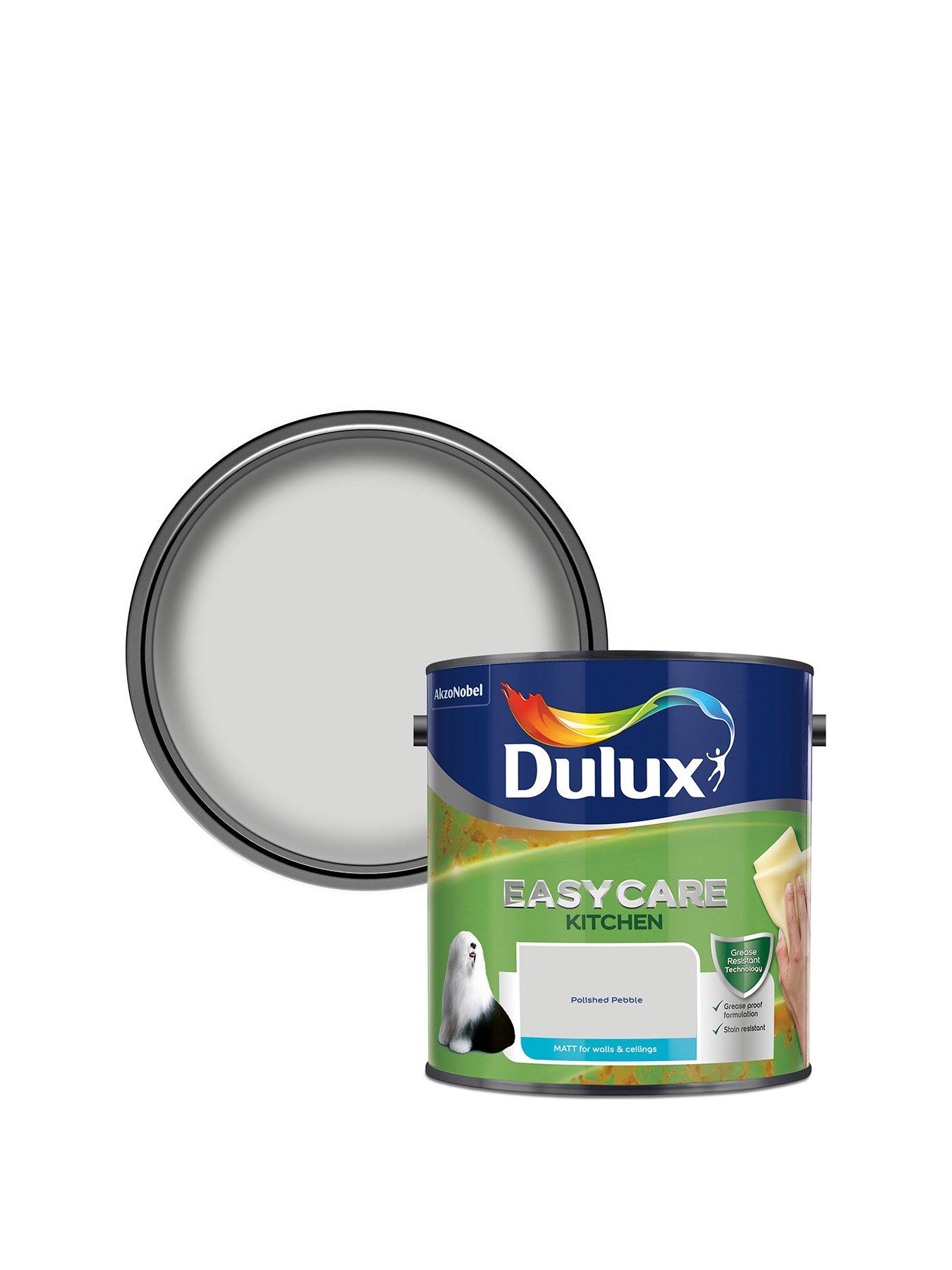 Image 2 of 6 of Dulux Dulux Easycare Kitchen Matt Polish/pebble 2.5l