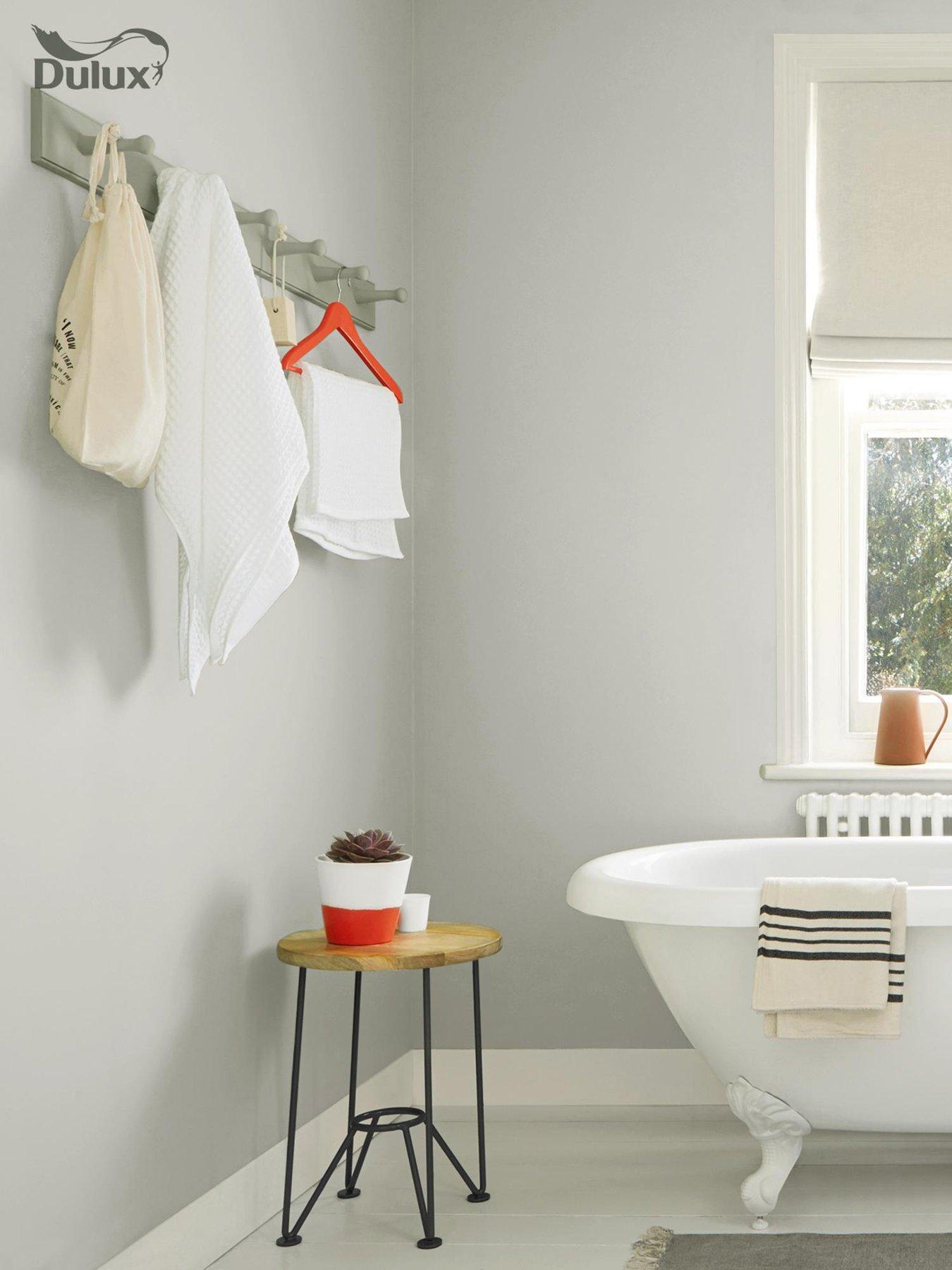 undefined Dulux Easycare Bath S/sheen Pol/pebble 2.5l