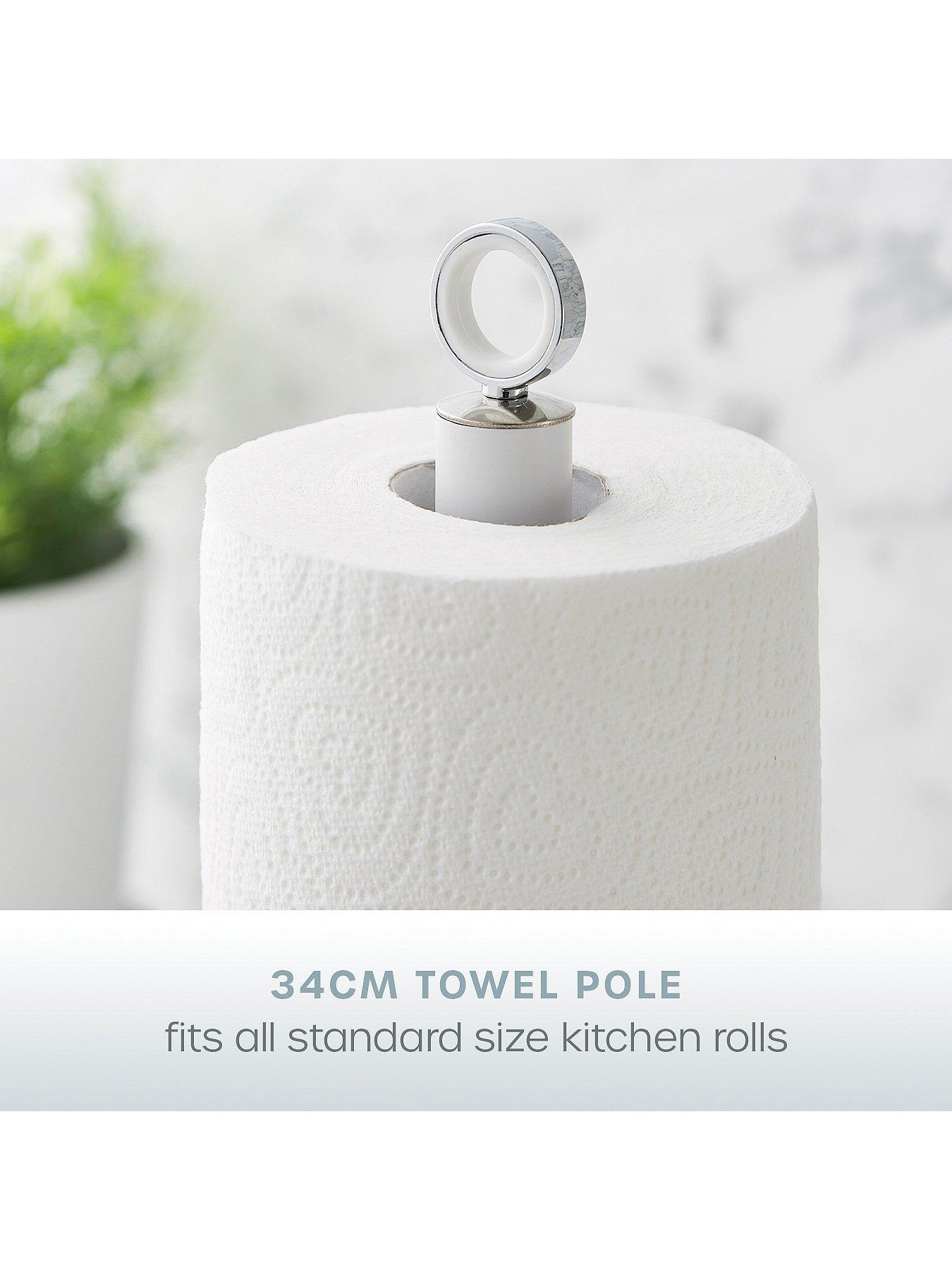  image of swan-serenity-towel-pole-and-mug-tree-set-white