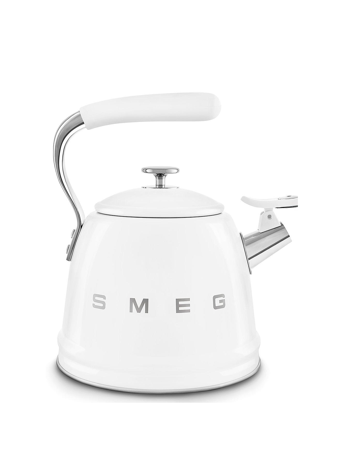 undefined Whistling Kettle with Cool Touch Handle, 2.3L, White