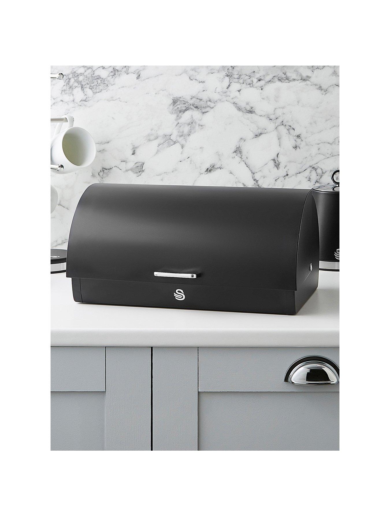 undefined Serenity Bread Bin, Black