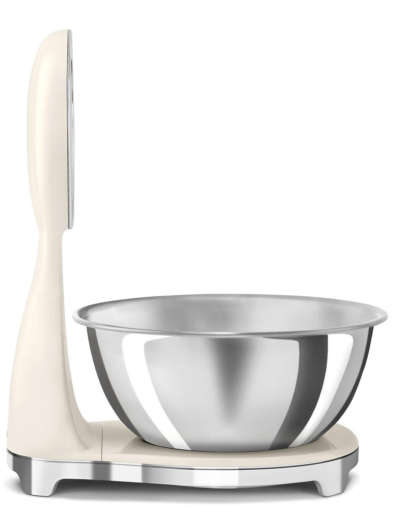  image of smeg-digital-kitchen-scales-with-removeable-bowl-cream