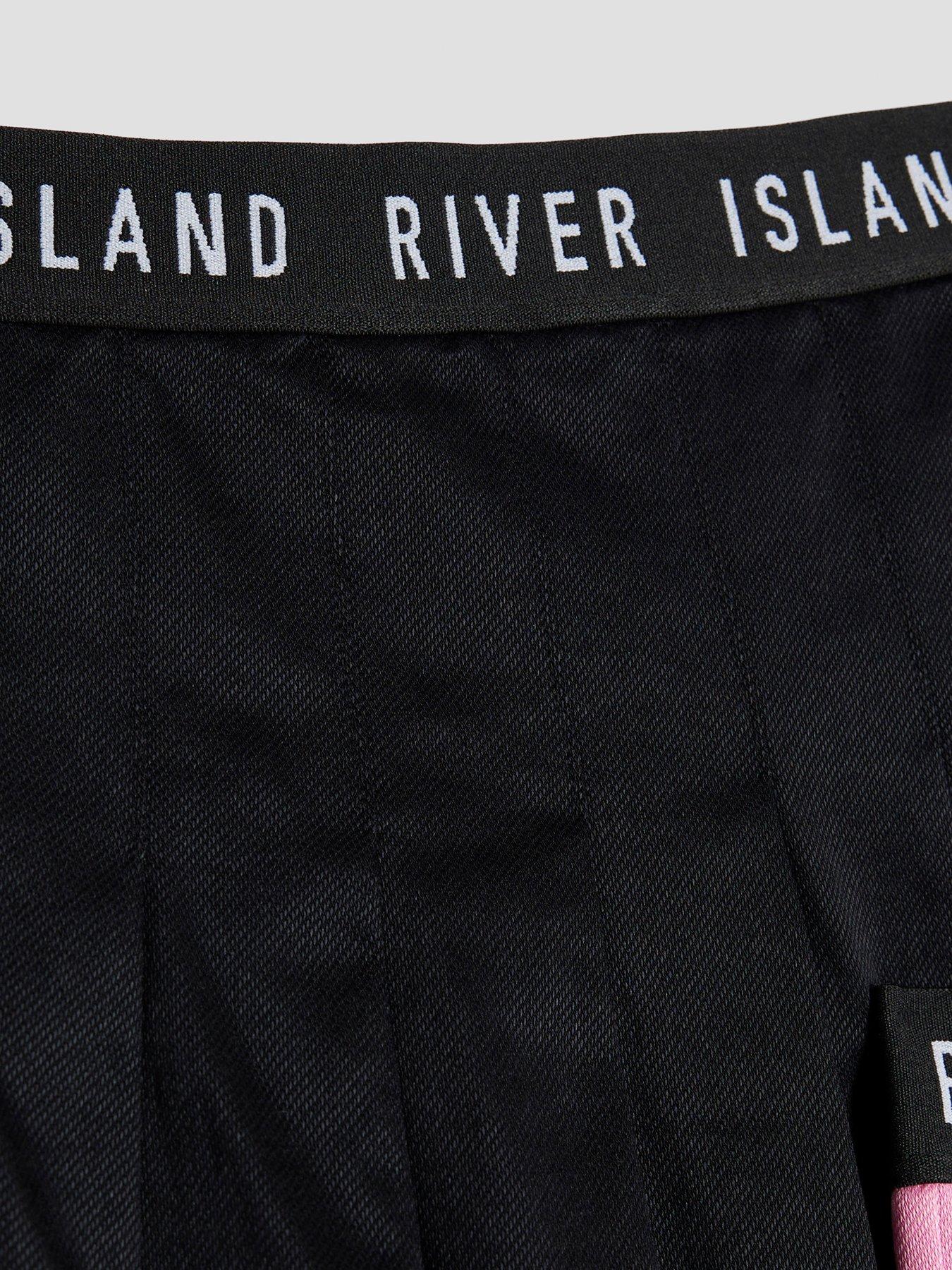  image of river-island-older-girl-2-pack-ri-skirt-pink