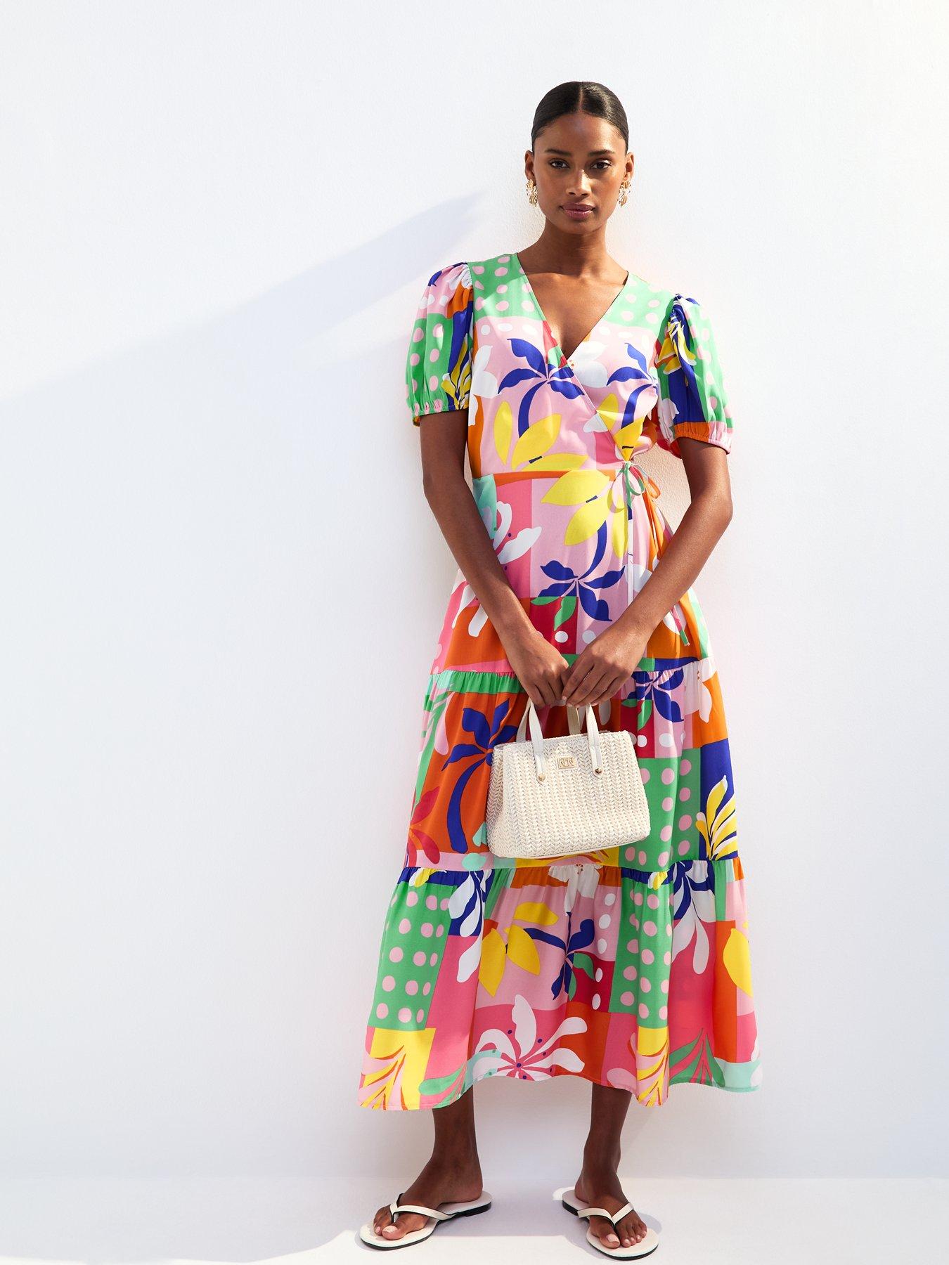 new-look-patchwork-print-wrap-style-midi-dress-multi