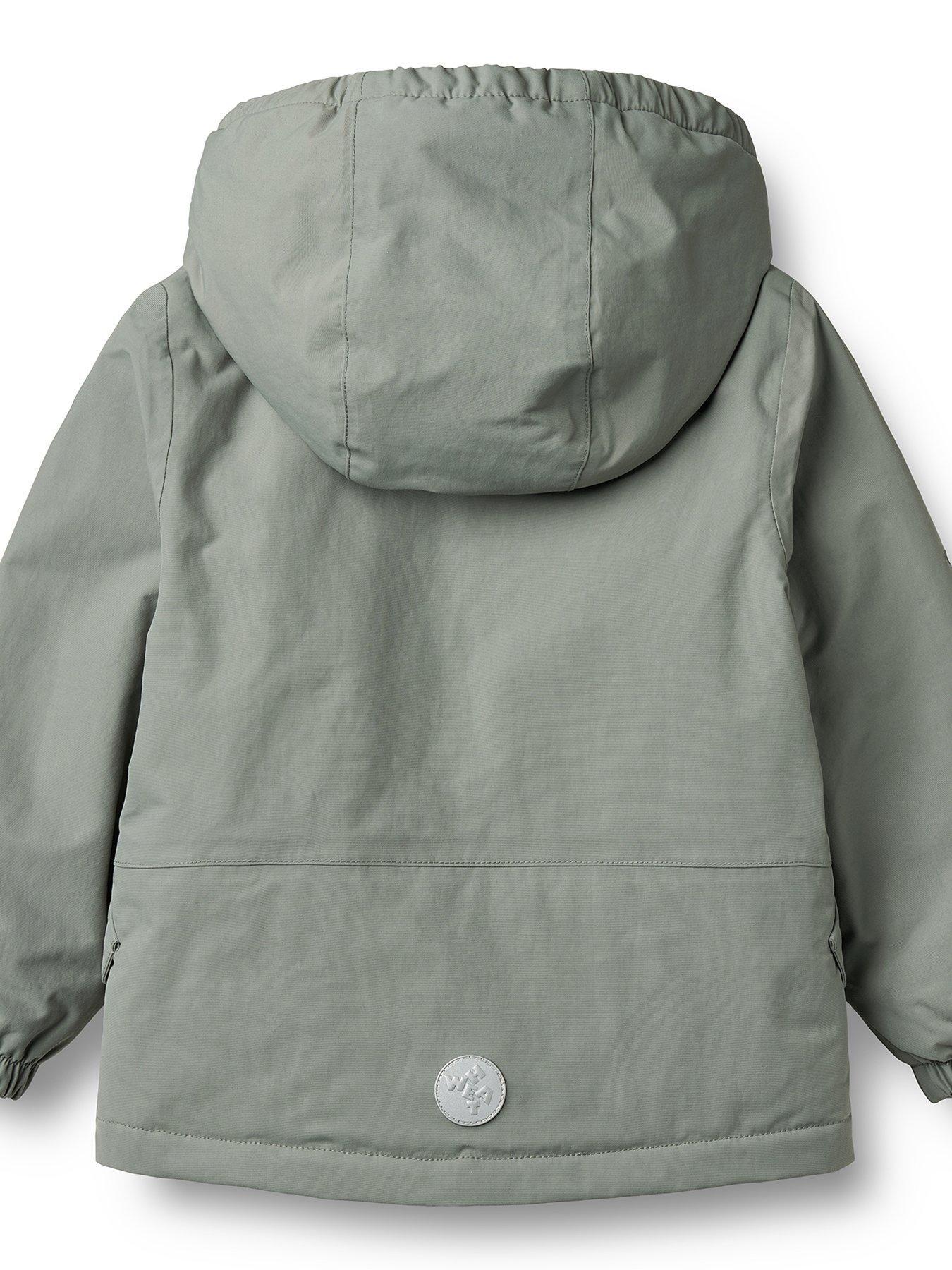 Image 2 of 4 of Wheat Baby Boys Hooded Emil Jacket - Green