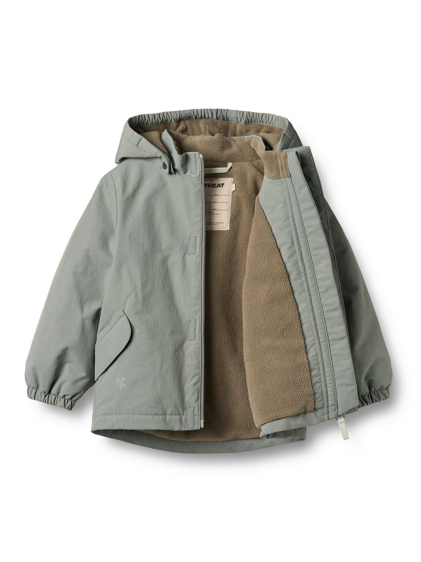 Image 3 of 4 of Wheat Baby Boys Hooded Emil Jacket - Green