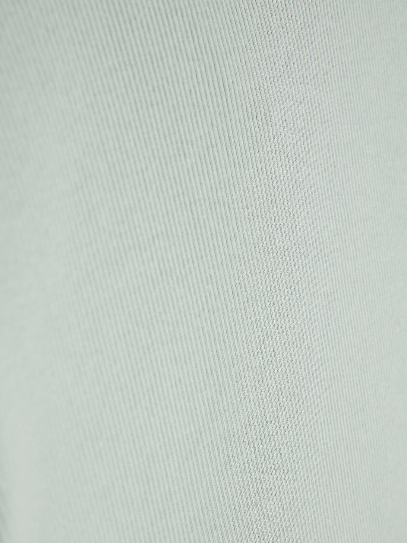 Image 3 of 3 of River Island Older Girls Ribbed Long Sleeve Top - Green