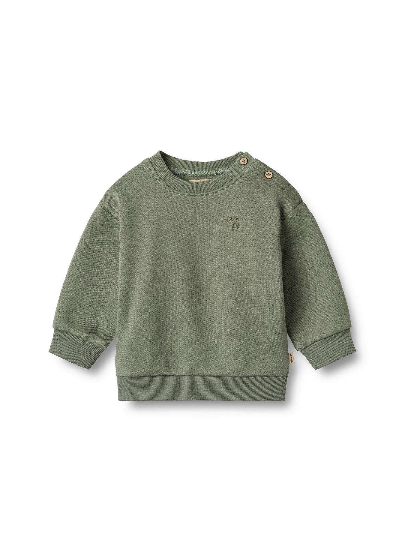 Wheat Baby Boys Willi Sweatshirt - Khaki