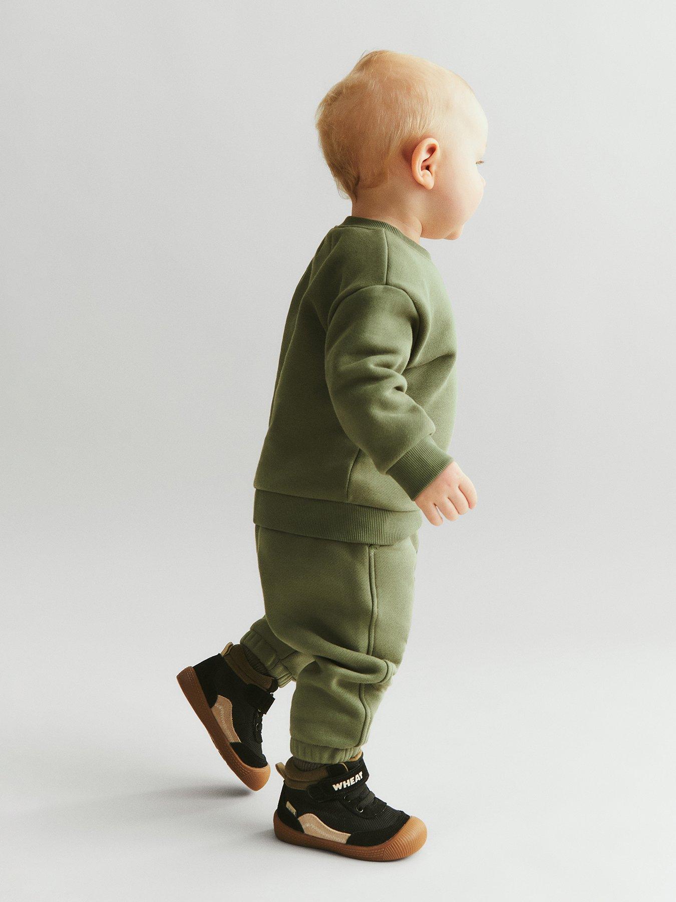 Image 2 of 2 of Wheat Baby Boys Willi Sweatshirt - Khaki