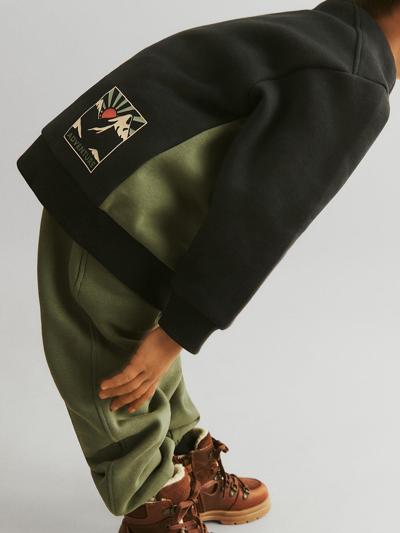 stillFront image of wheat-boys-cruz-sweatpants-khaki