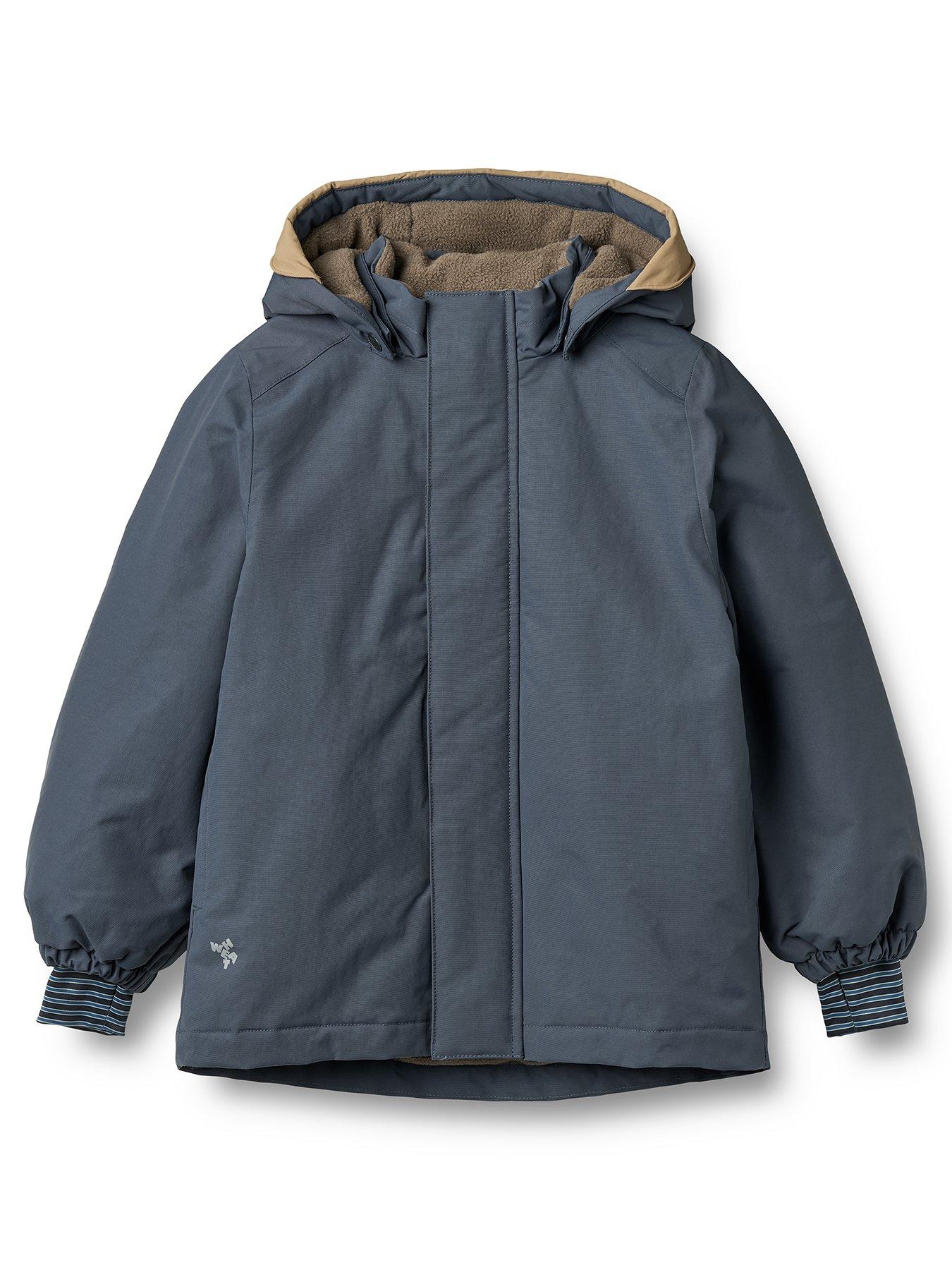 Image 1 of 4 of Wheat Boys Hooded Frederiko Jacket - Grey