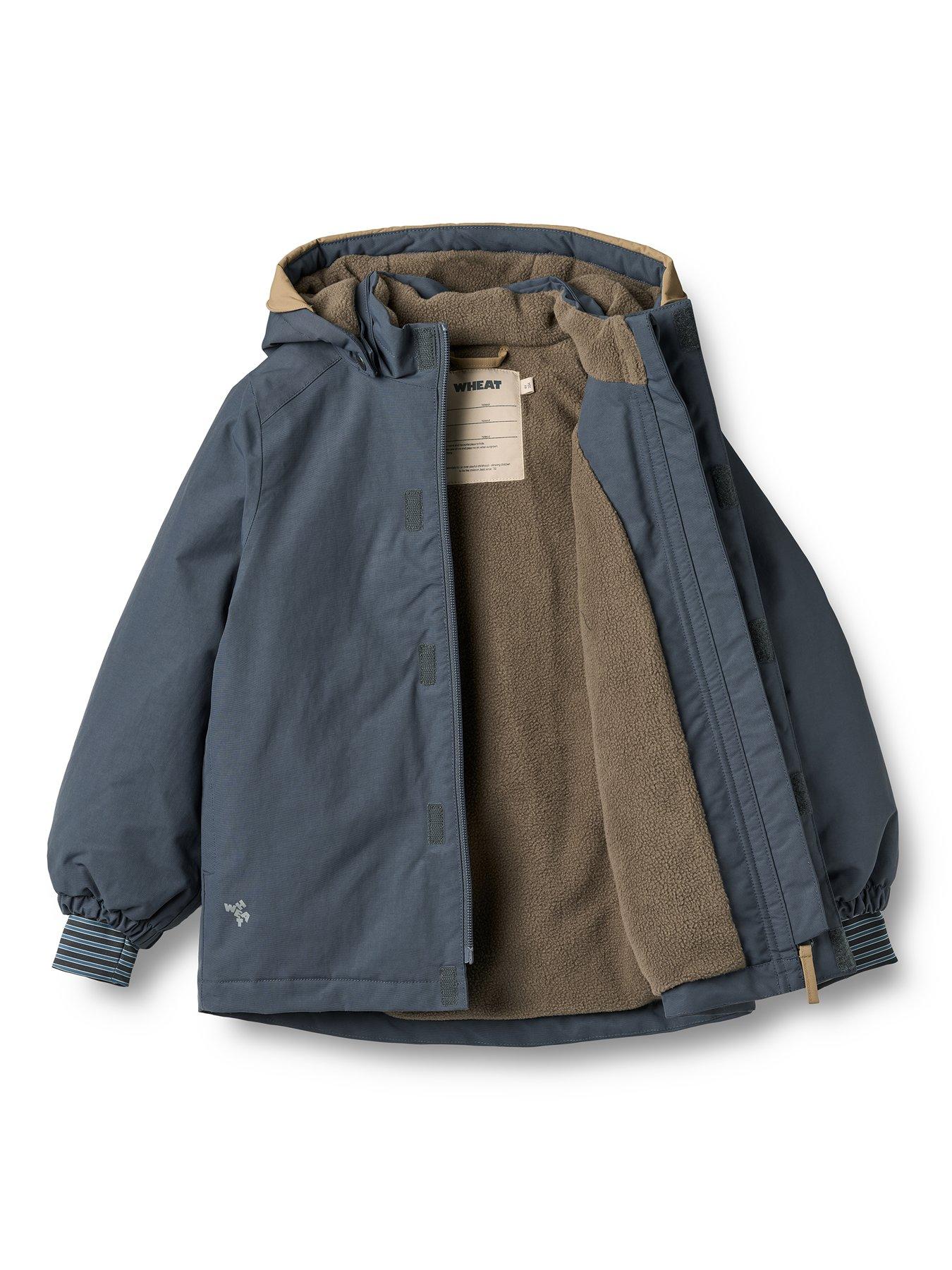 Image 3 of 4 of Wheat Boys Hooded Frederiko Jacket - Grey