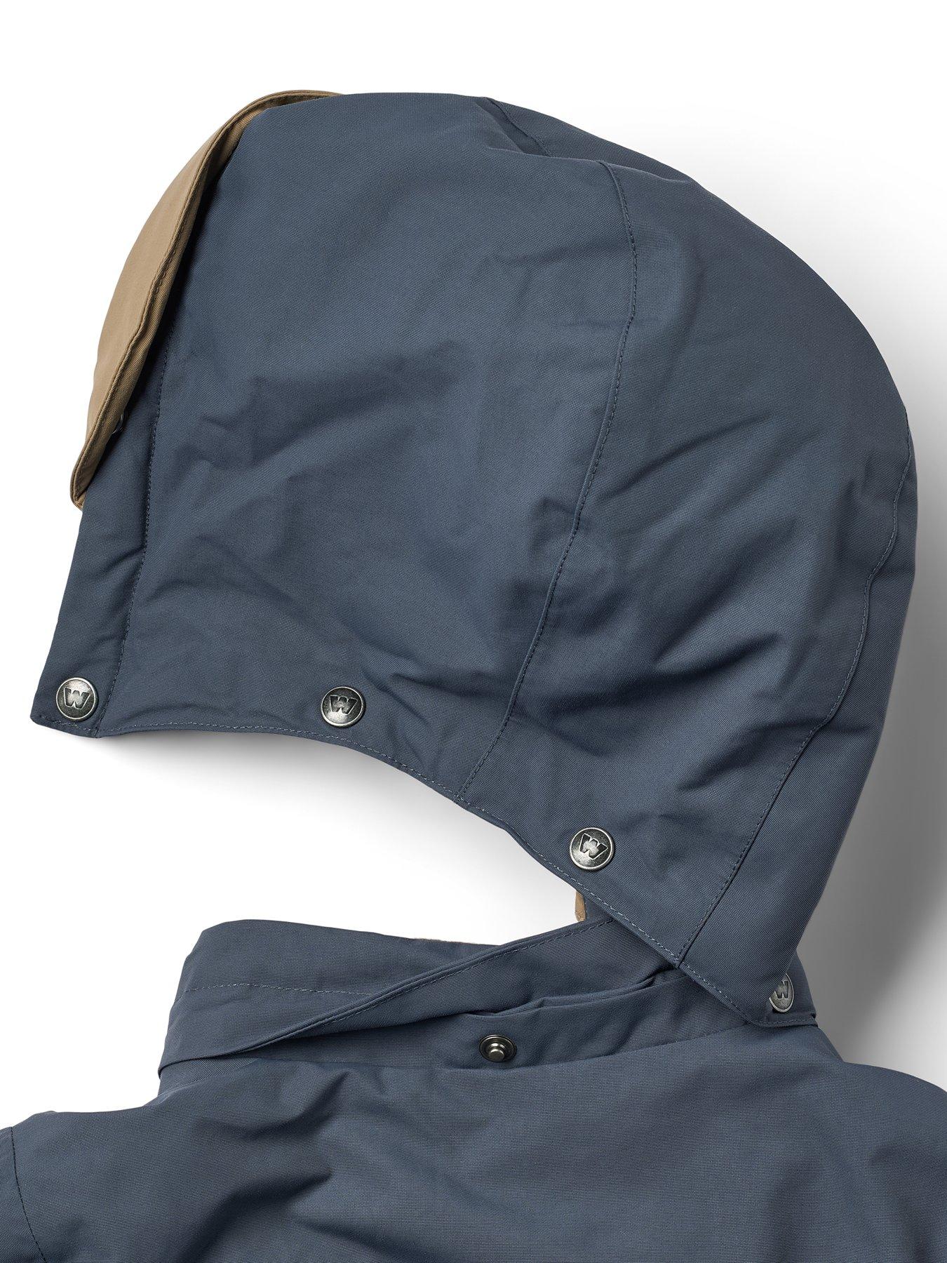 Image 4 of 4 of Wheat Boys Hooded Frederiko Jacket - Grey