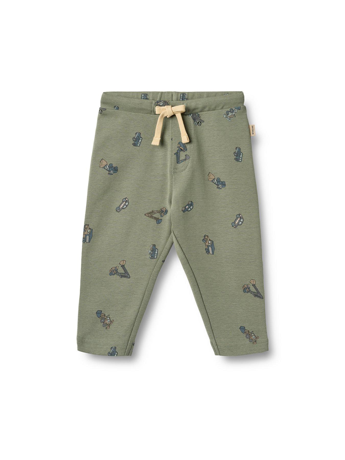 Wheat Baby Boys Manfred Jersey Pants - Khaki
