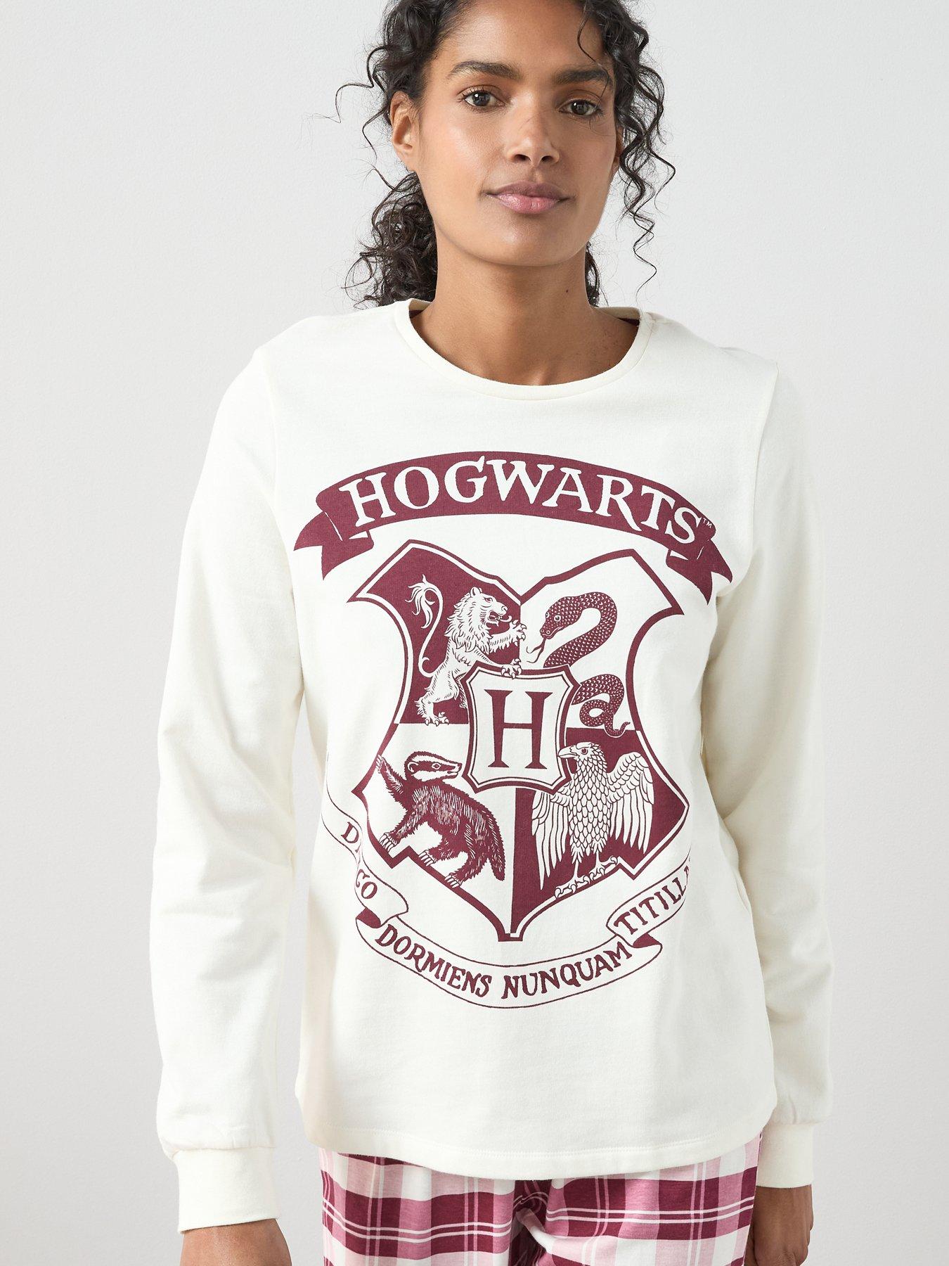  image of the-very-collection-ladies-harry-potter-long-leg-pyjama-set-red