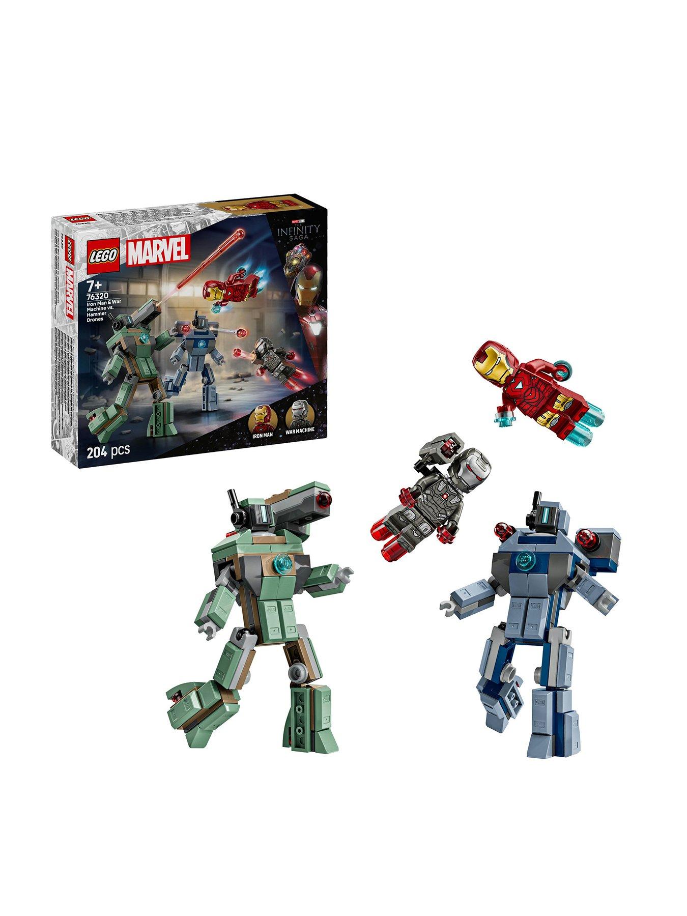 LEGO Marvel Iron Man  &  War Machine vs. Hammer Drones 76320
