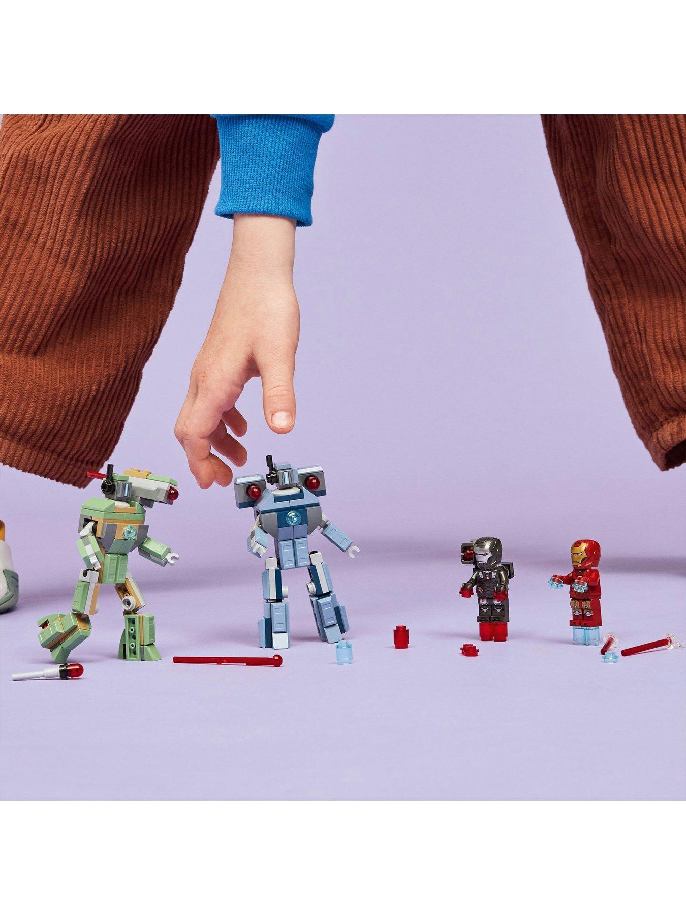 Image 5 of 8 of LEGO Marvel Iron Man &amp; War Machine vs. Hammer Drones 76320
