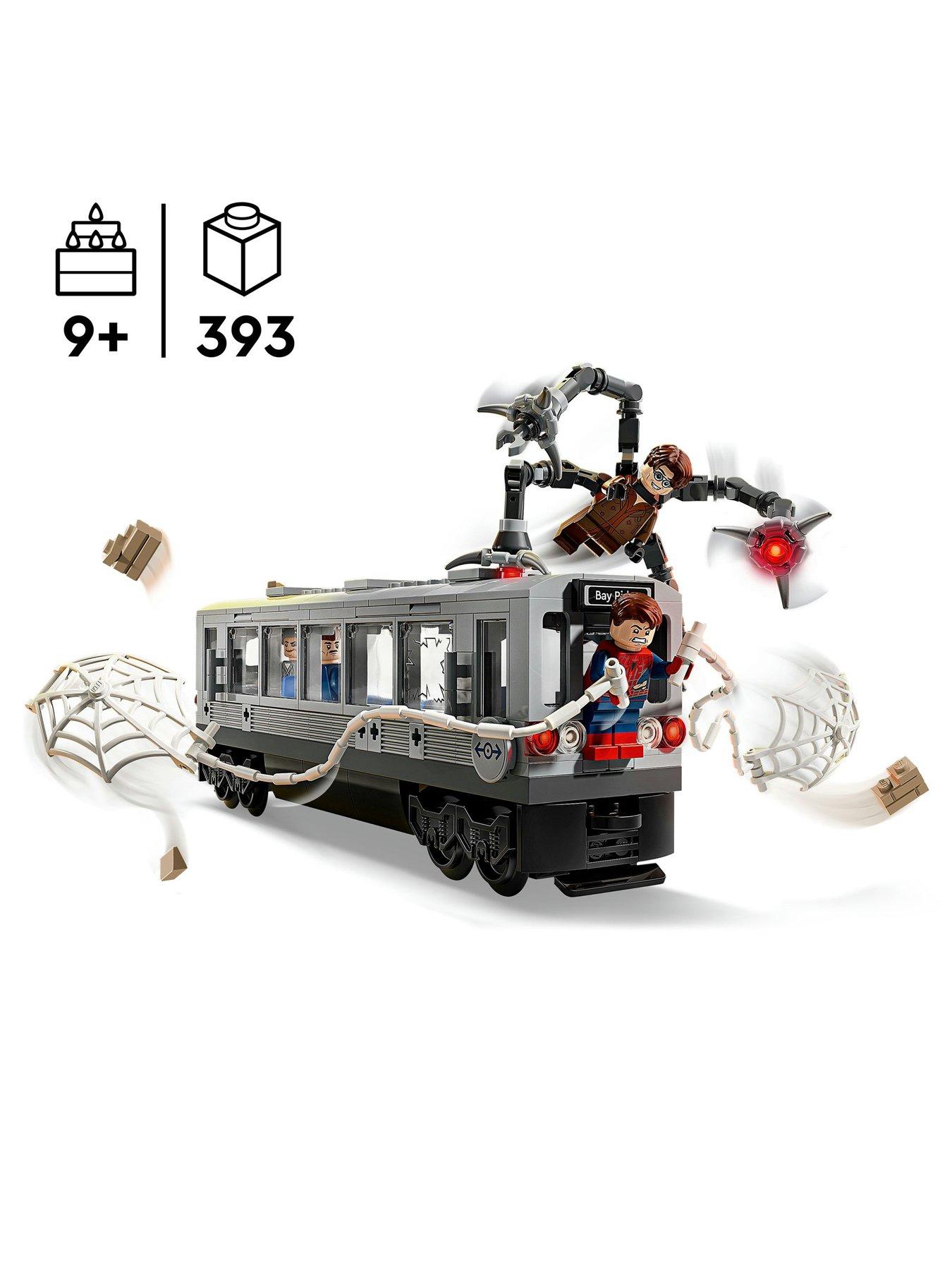 Image 2 of 8 of LEGO Marvel Spider-Man vs. Doc Ock Subway Train Scene 76321